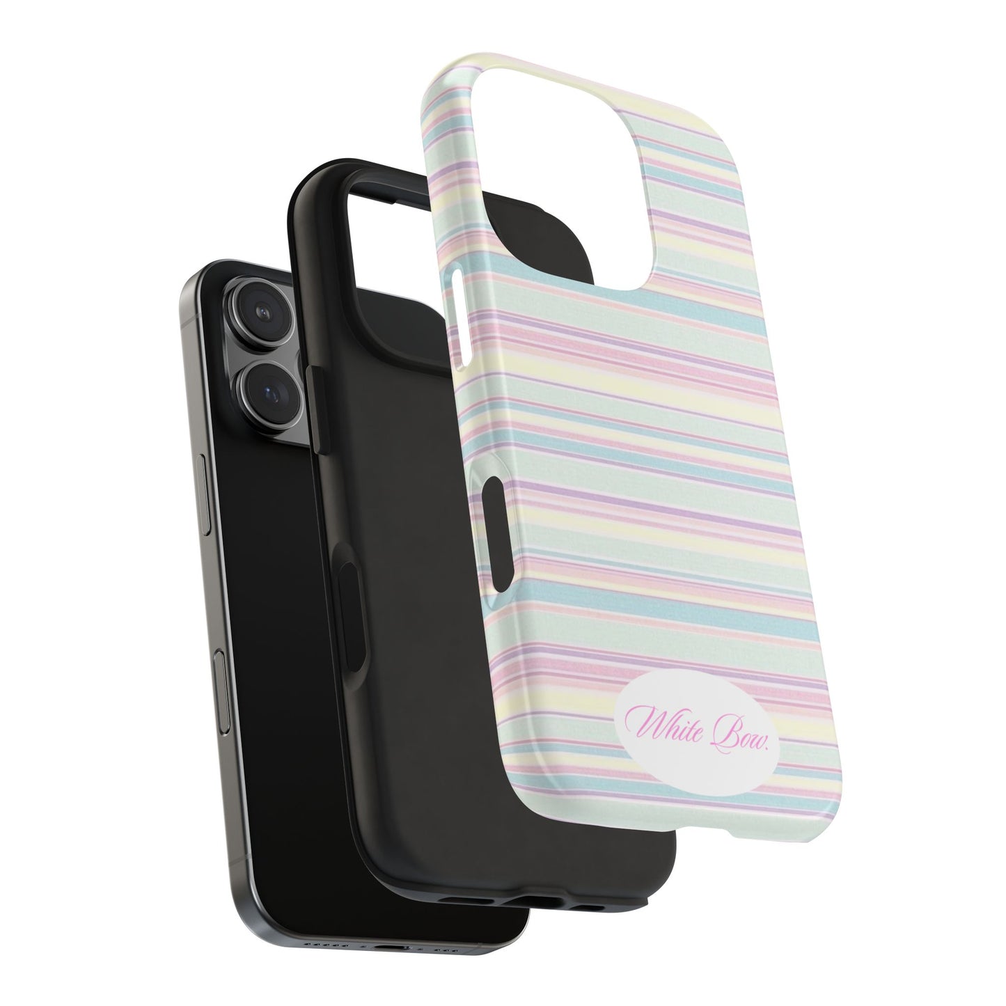 Signature White Bow Case