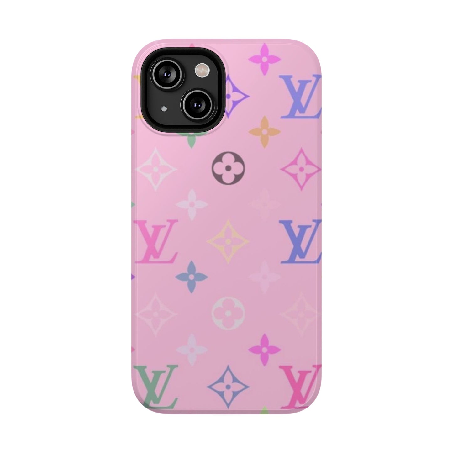 Pink Monogram - Impact-Resistant Case