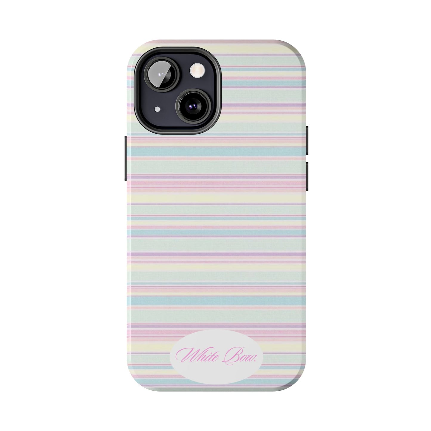 Signature White Bow Case