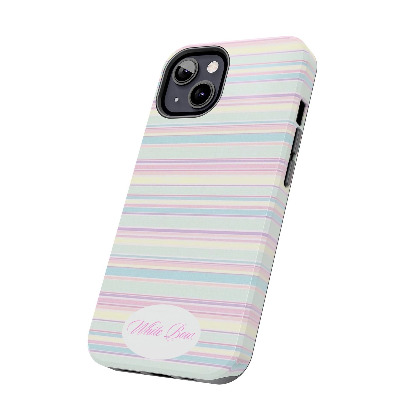 Signature White Bow Case