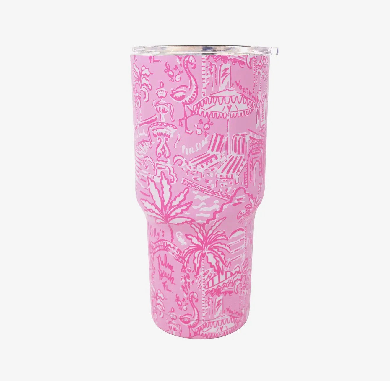 Lilly Pulitzer Insulated Tumbler, Palm Beach Playground
