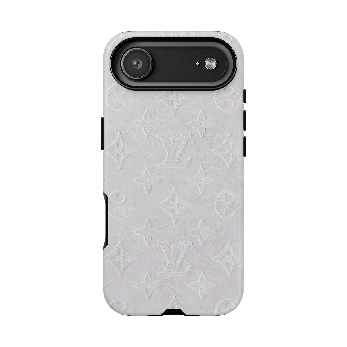 White Monogram Case