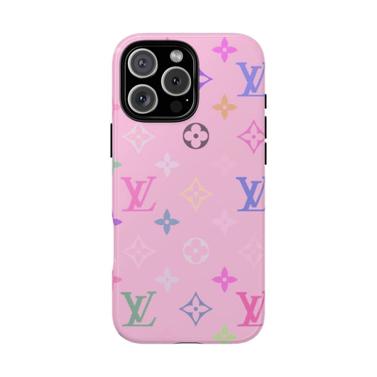 Pink Monogram Case - TOP TRENDING