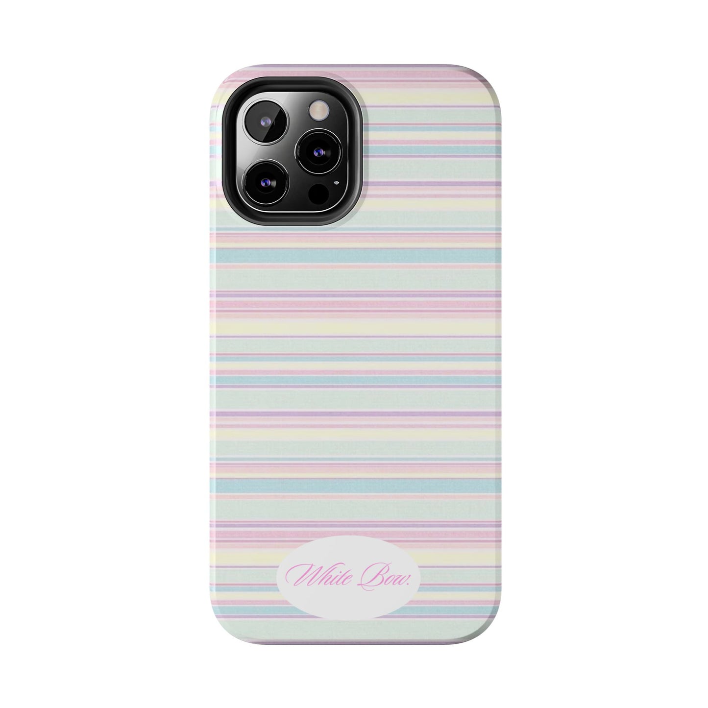Signature White Bow Case