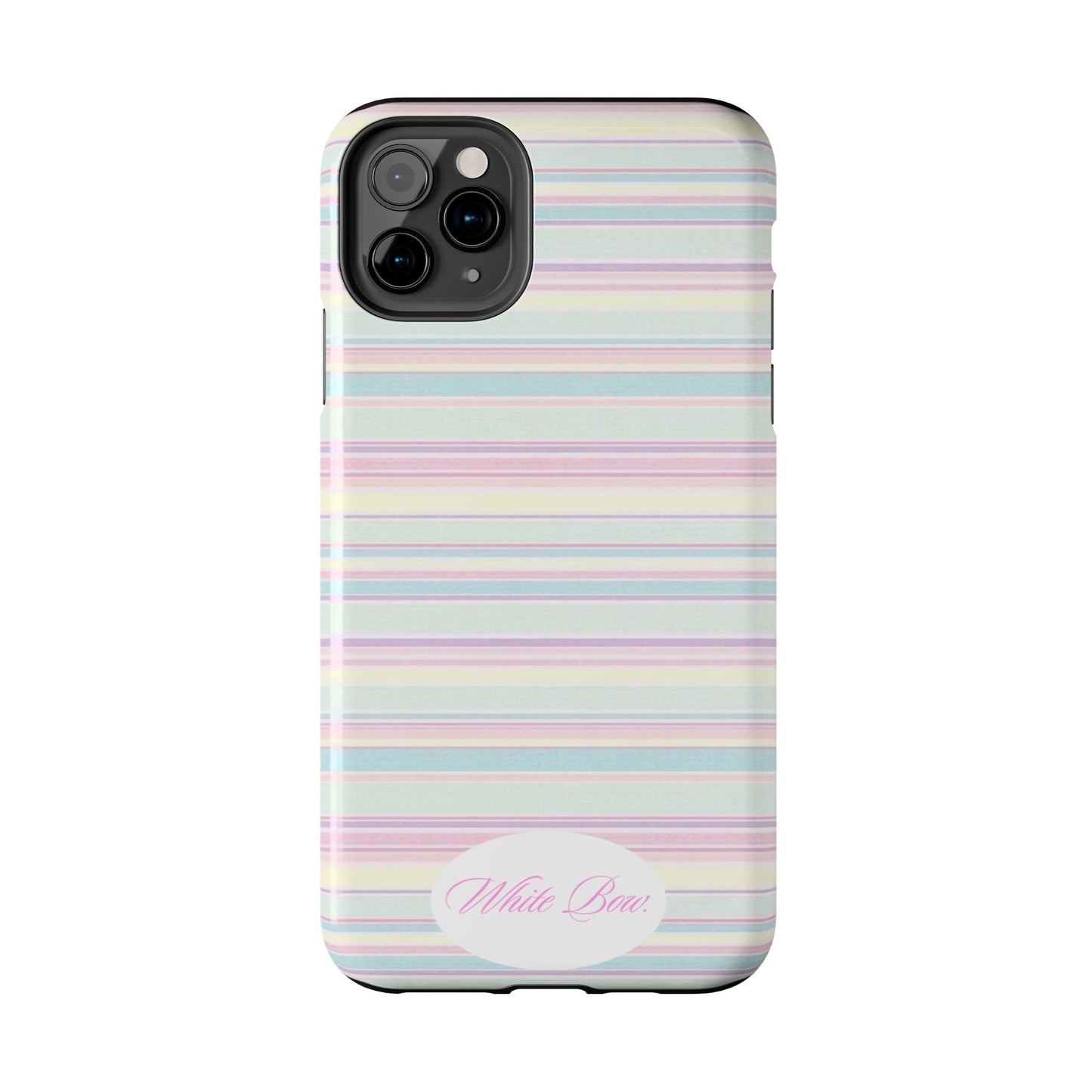 Signature White Bow Case