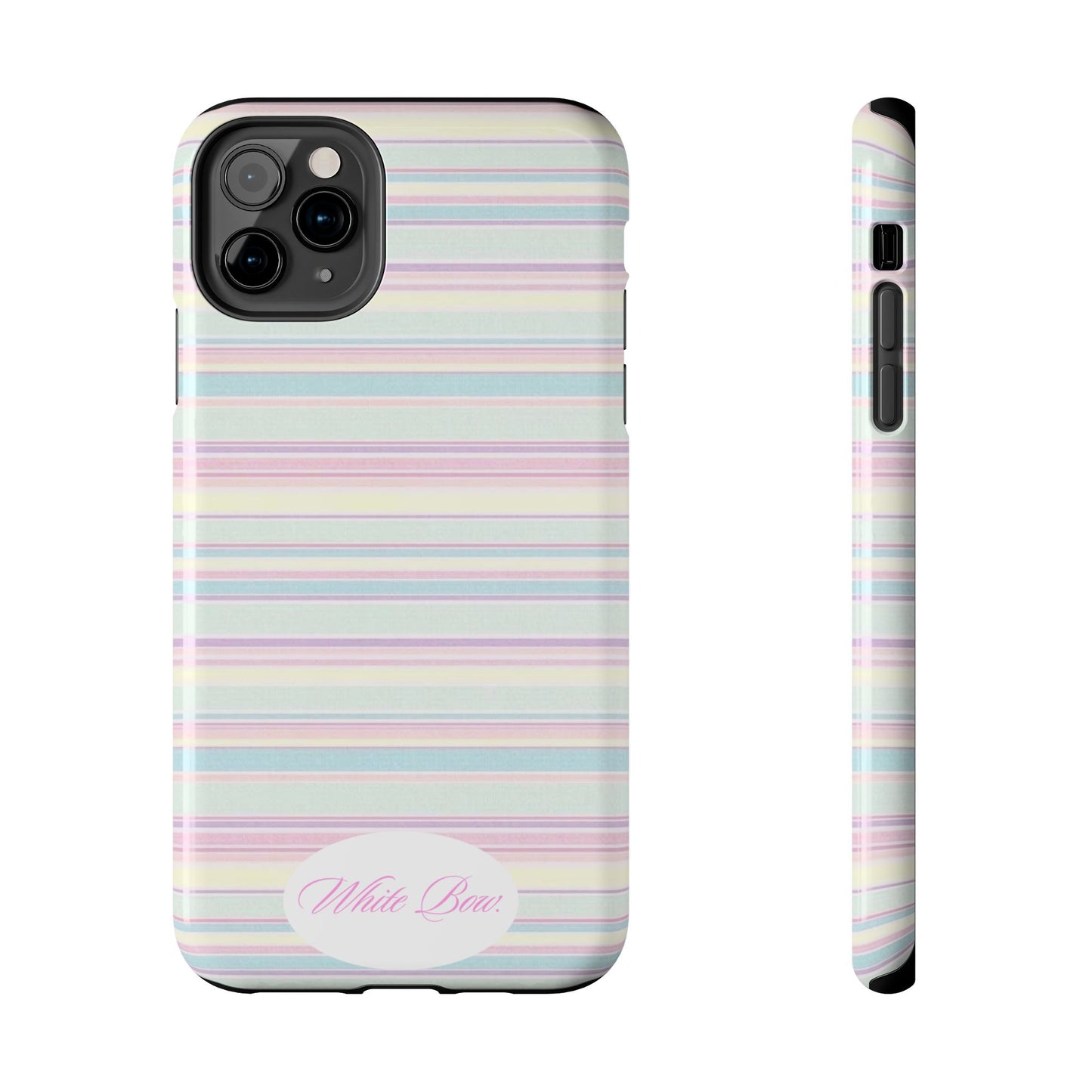Signature White Bow Case