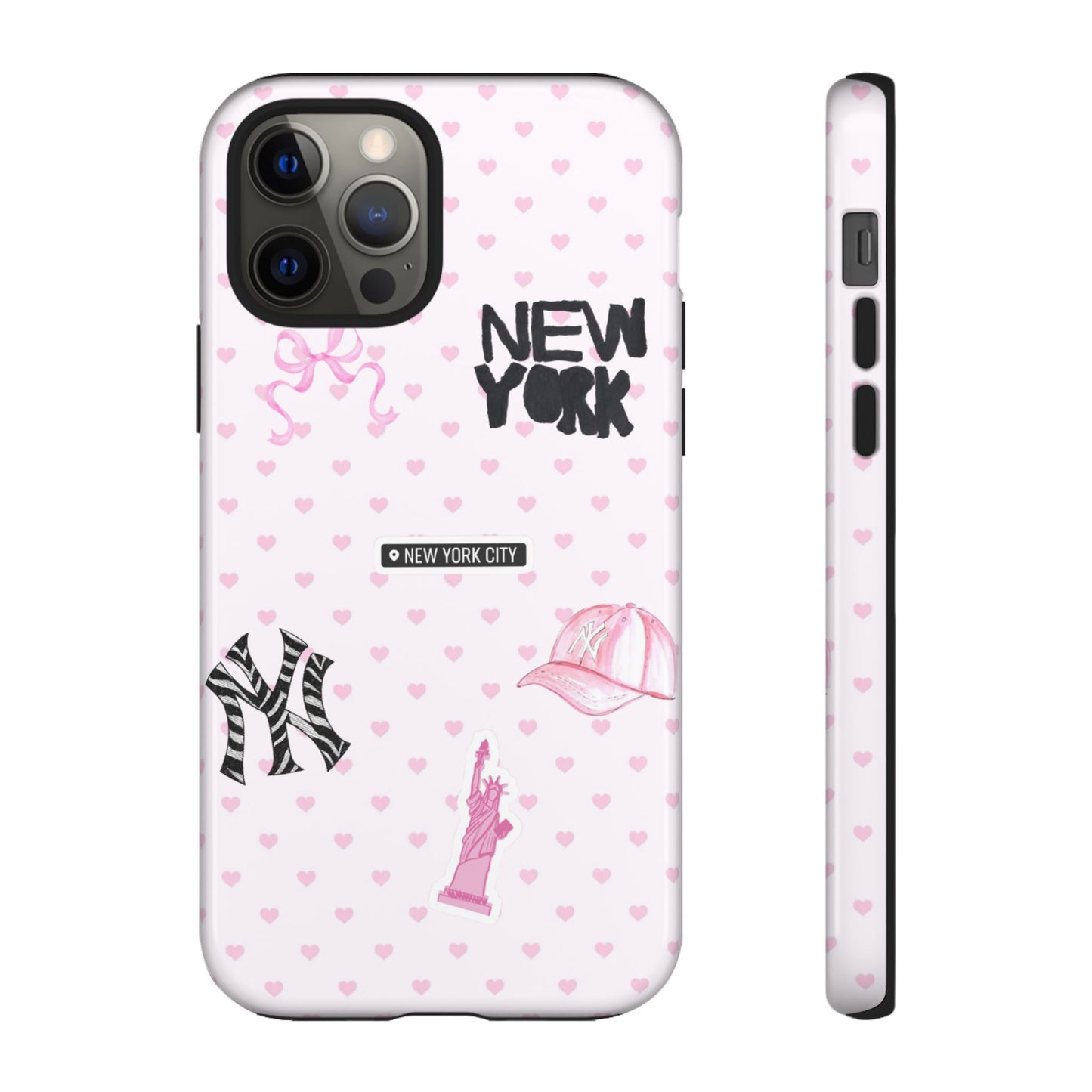 Pink NY Heart Case