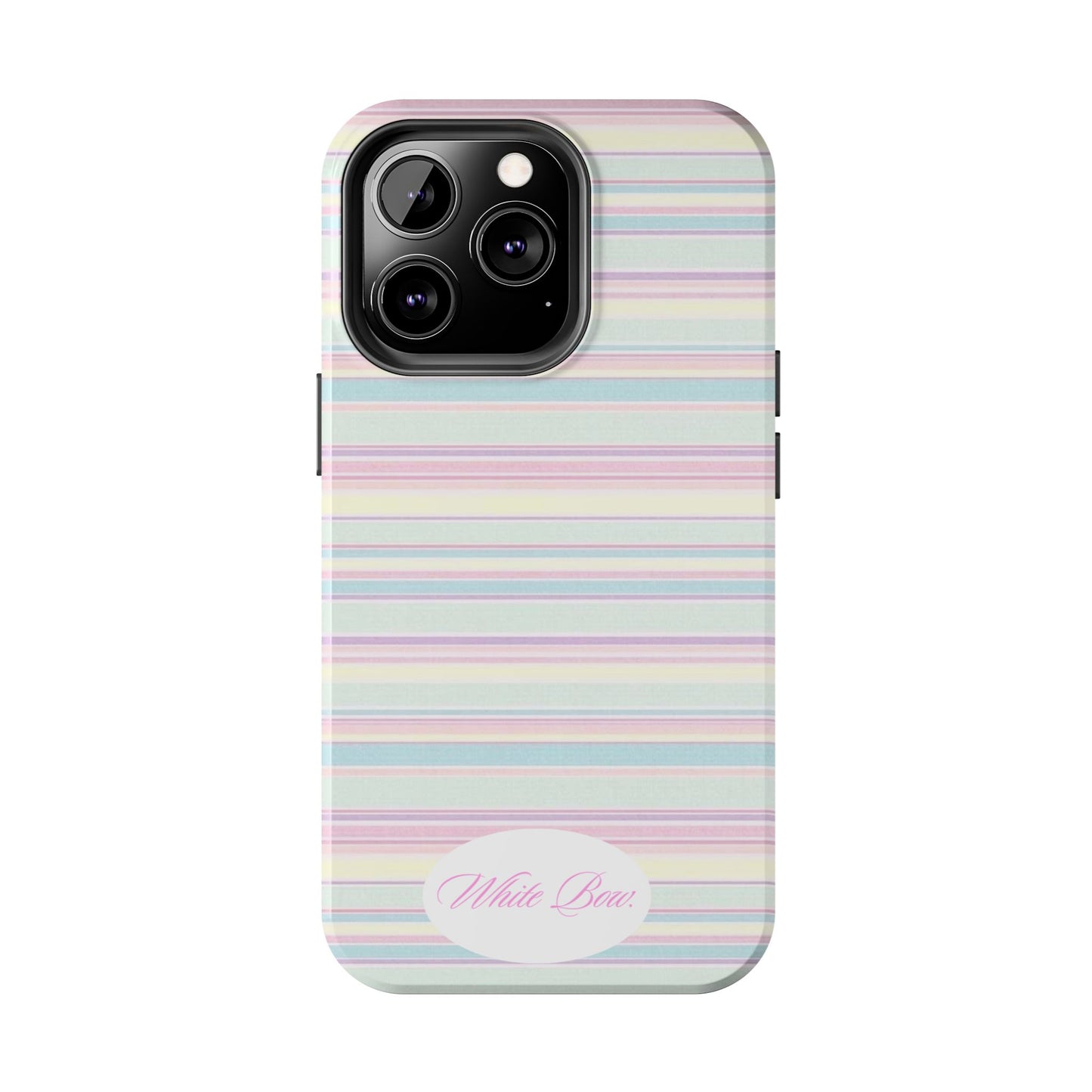 Signature White Bow Case