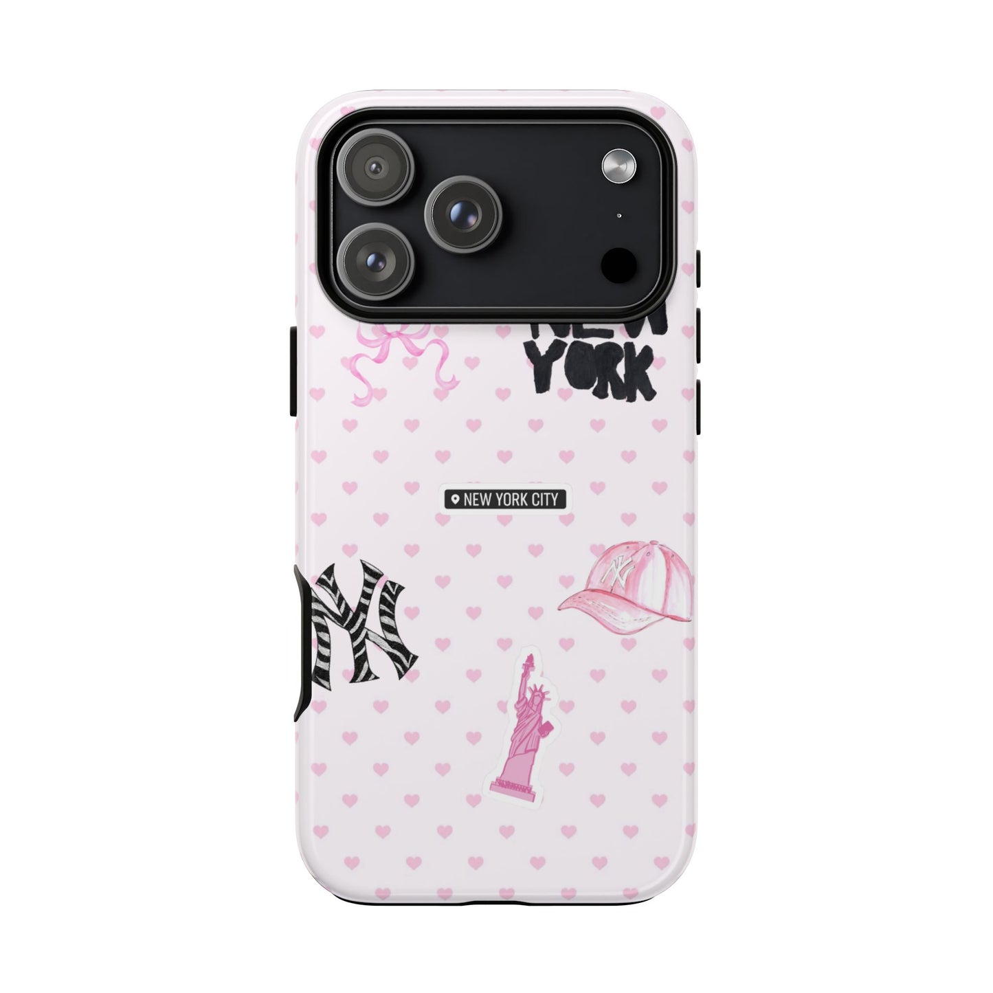 Pink NY Heart Case
