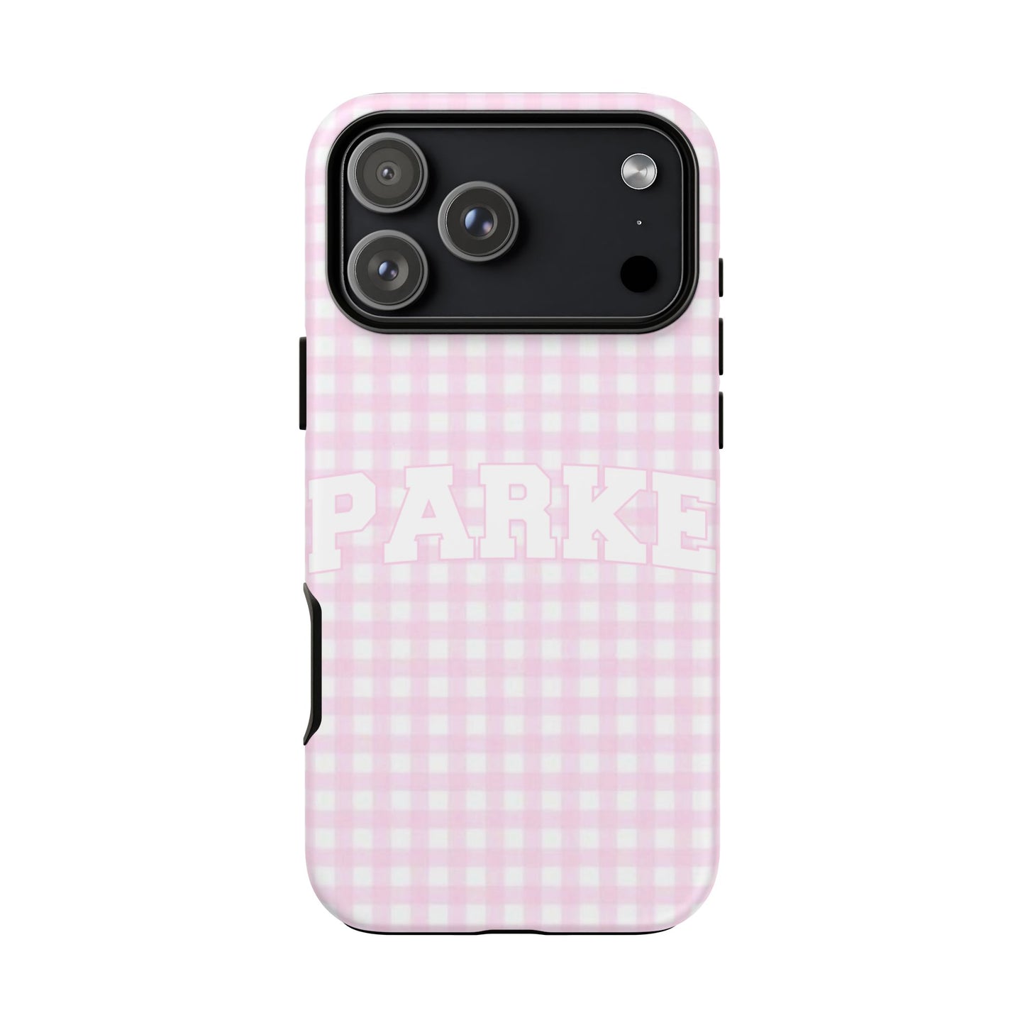 Pink Gingham Case