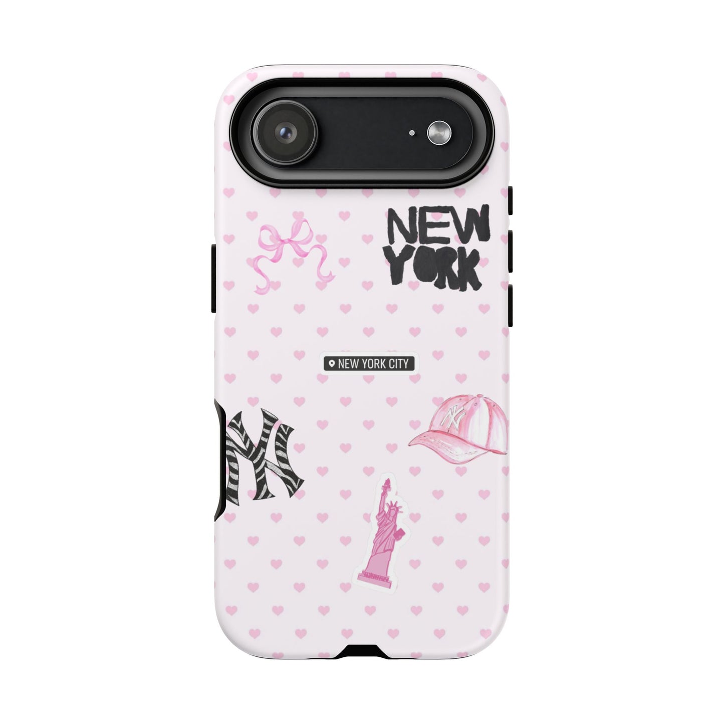 Pink NY Heart Case