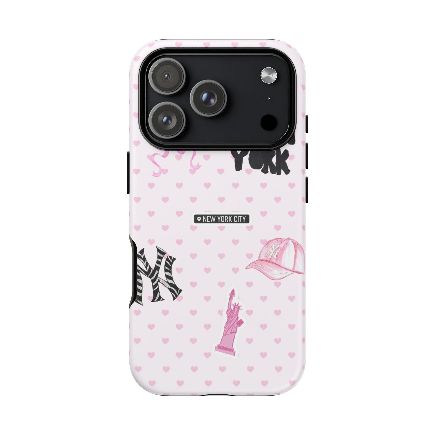 Pink NY Heart Case
