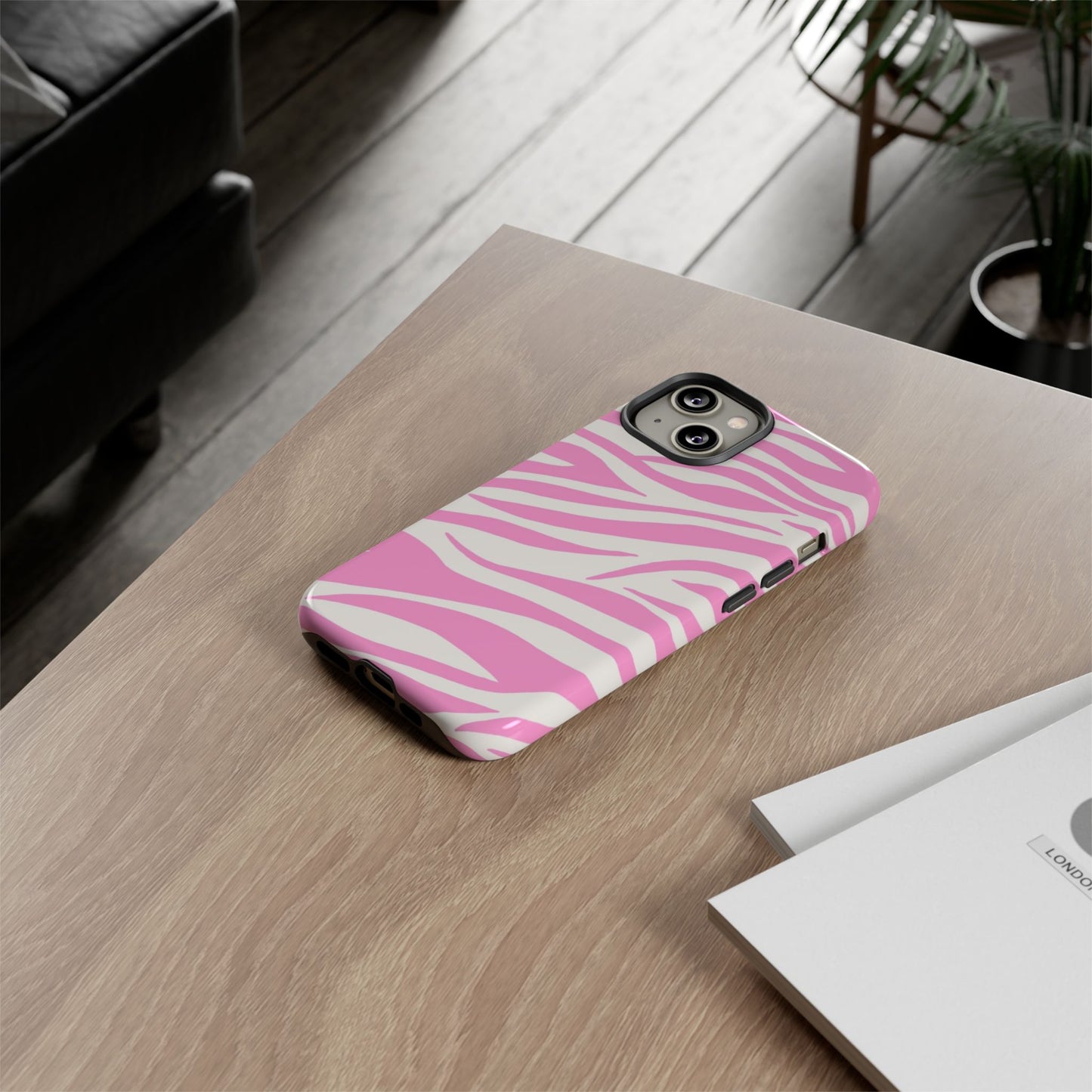 Pink Zebra Case