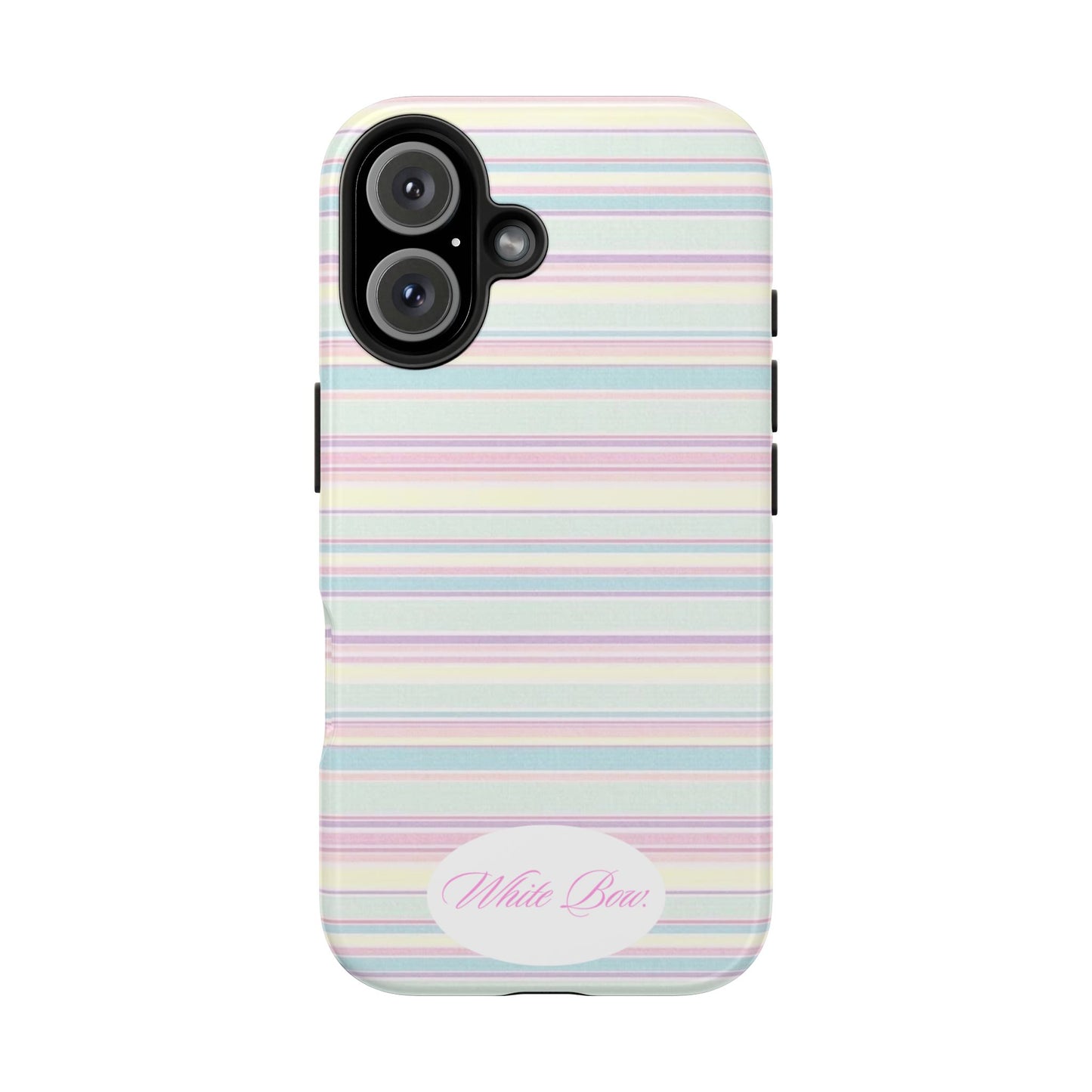 Signature White Bow Case