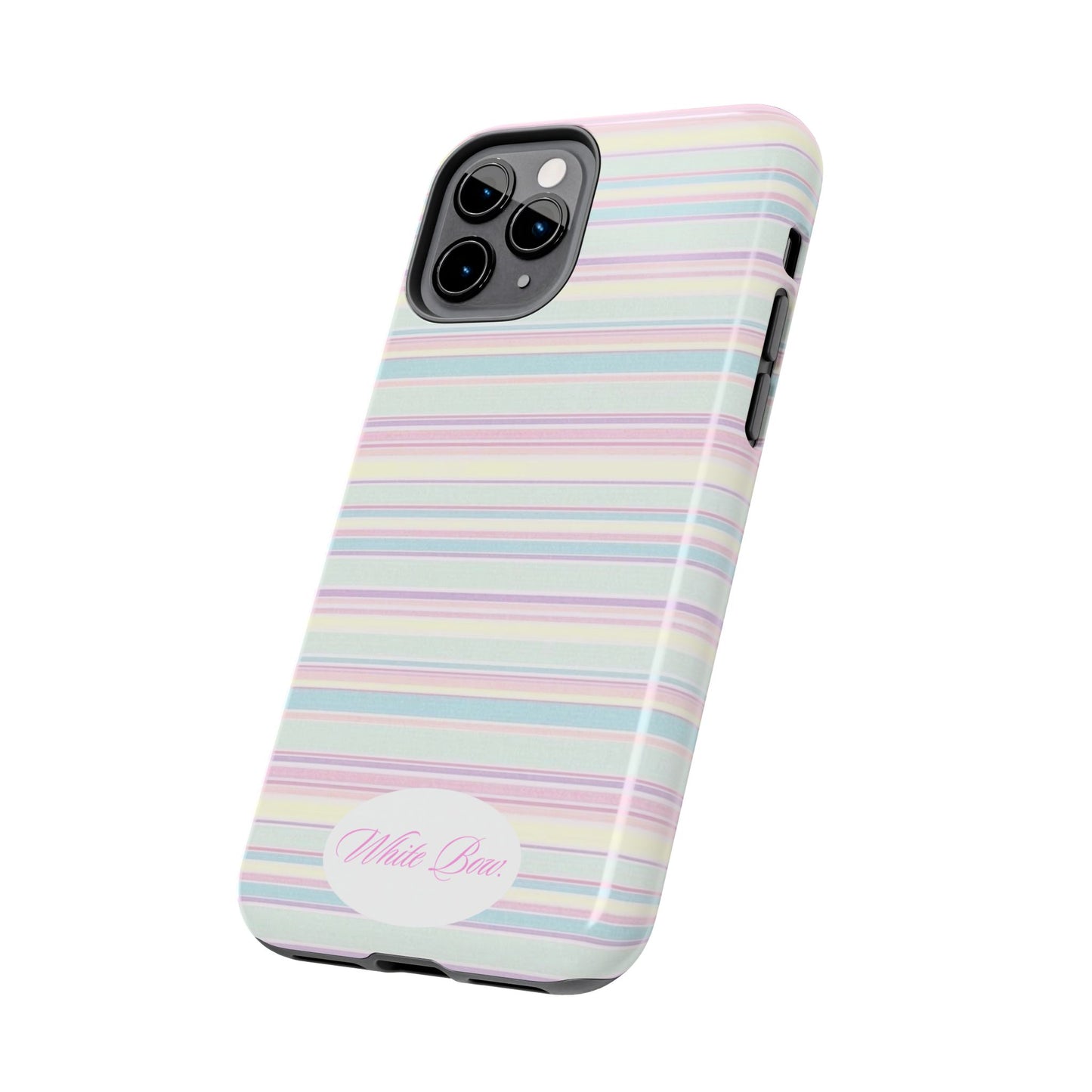Signature White Bow Case