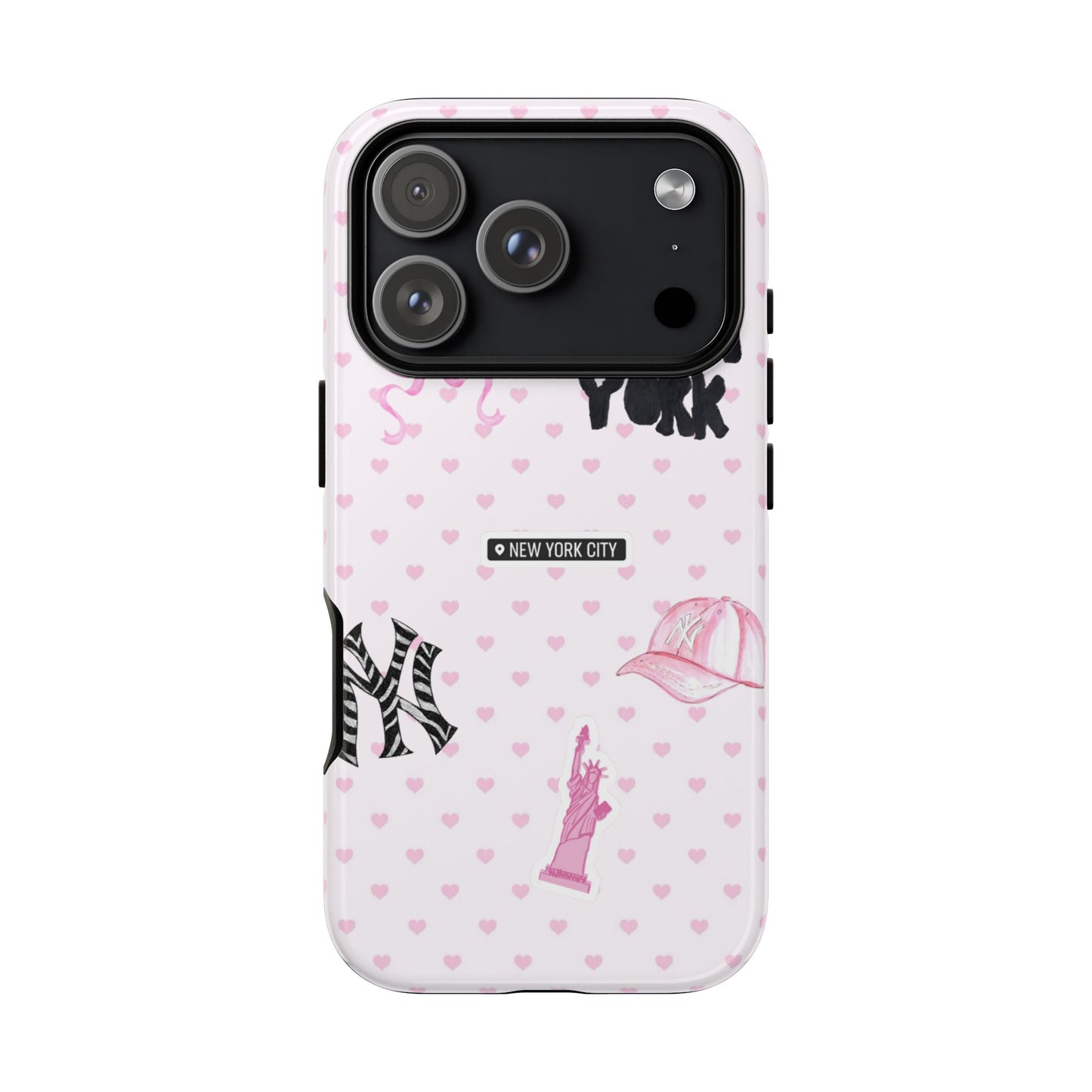 Pink NY Heart Case