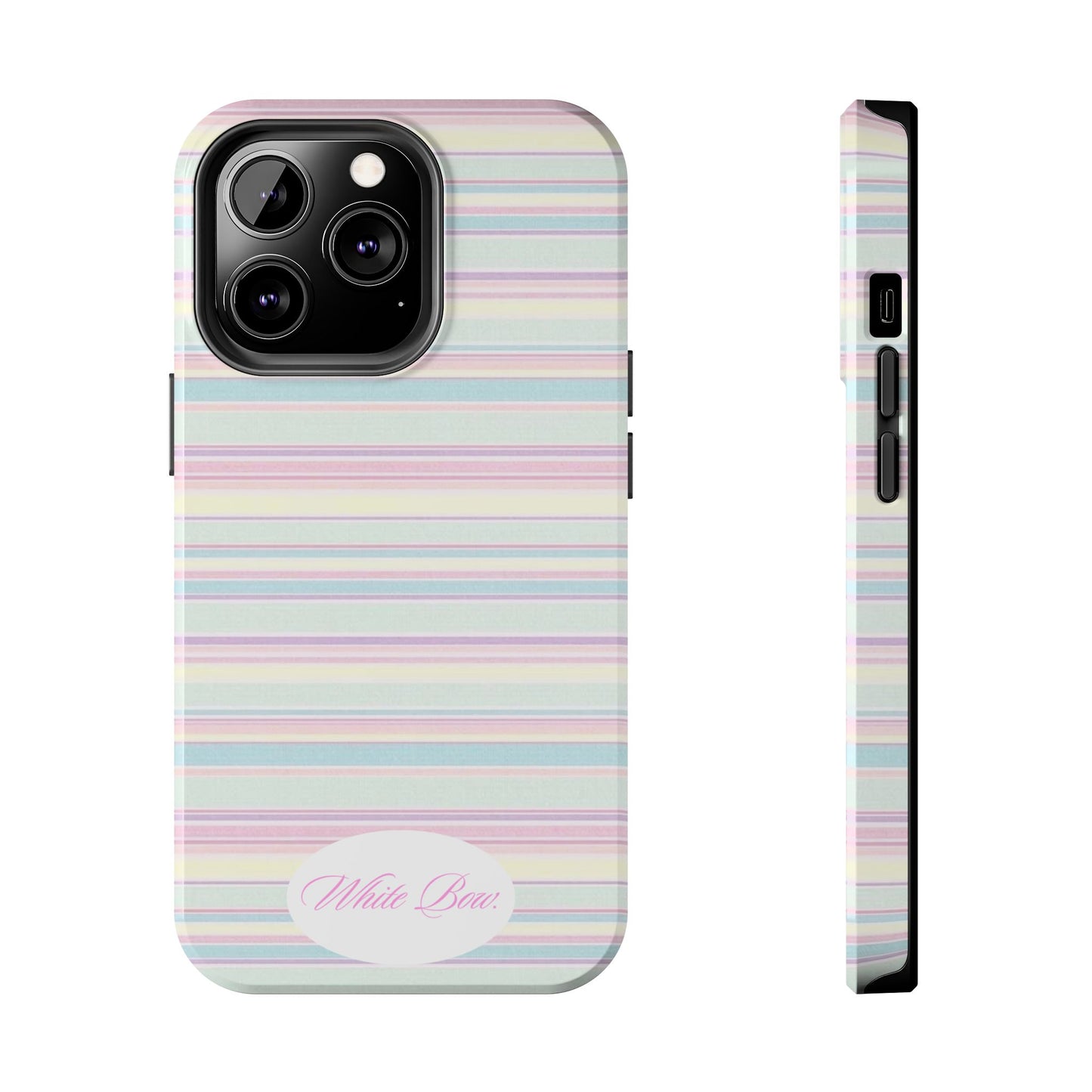Signature White Bow Case