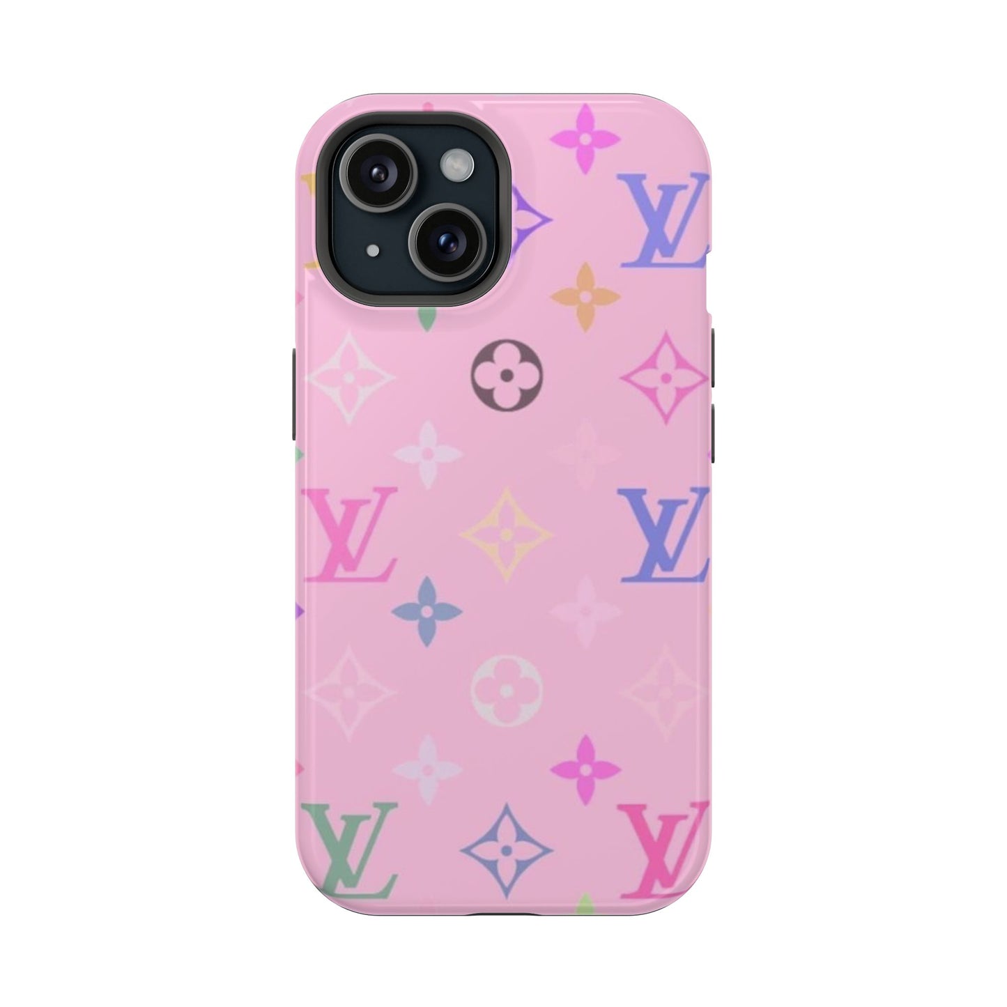Pink Monogram - Impact-Resistant Case
