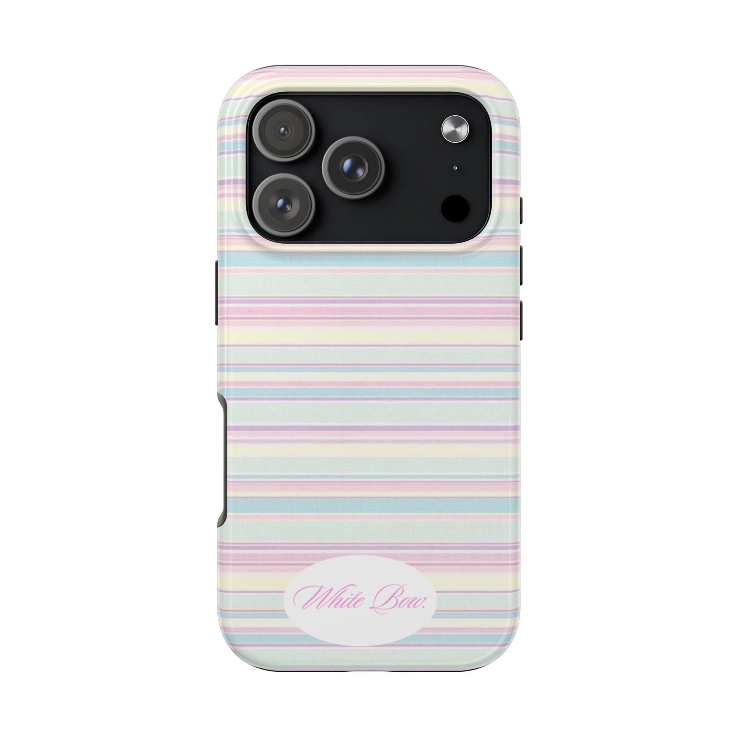 Signature White Bow Case