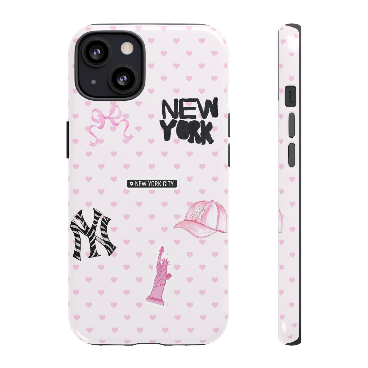 Pink NY Heart Case