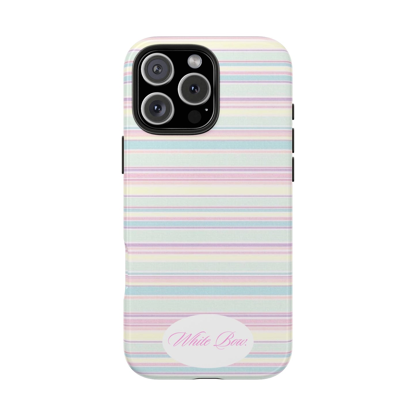 Signature White Bow Case