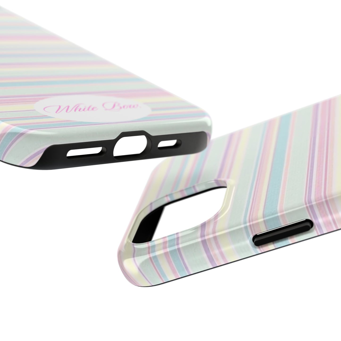 Signature White Bow Case