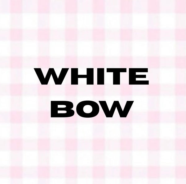 White Bow 