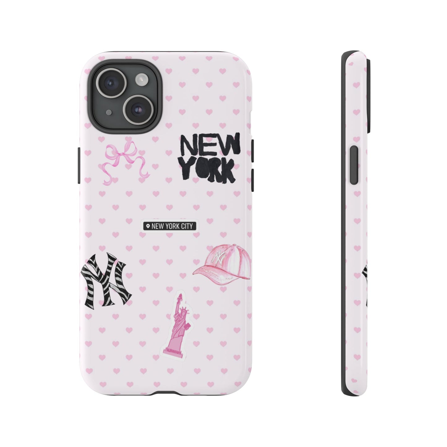 Pink NY Heart Case