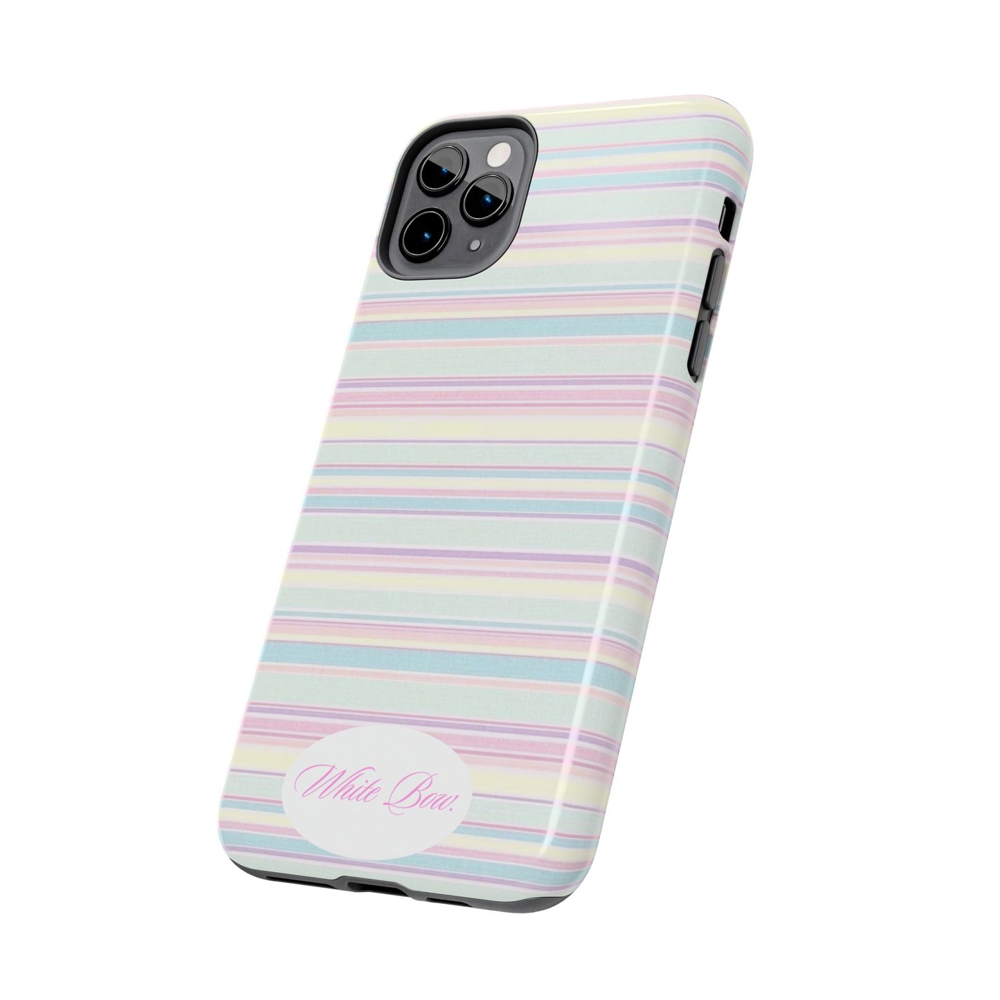 Signature White Bow Case