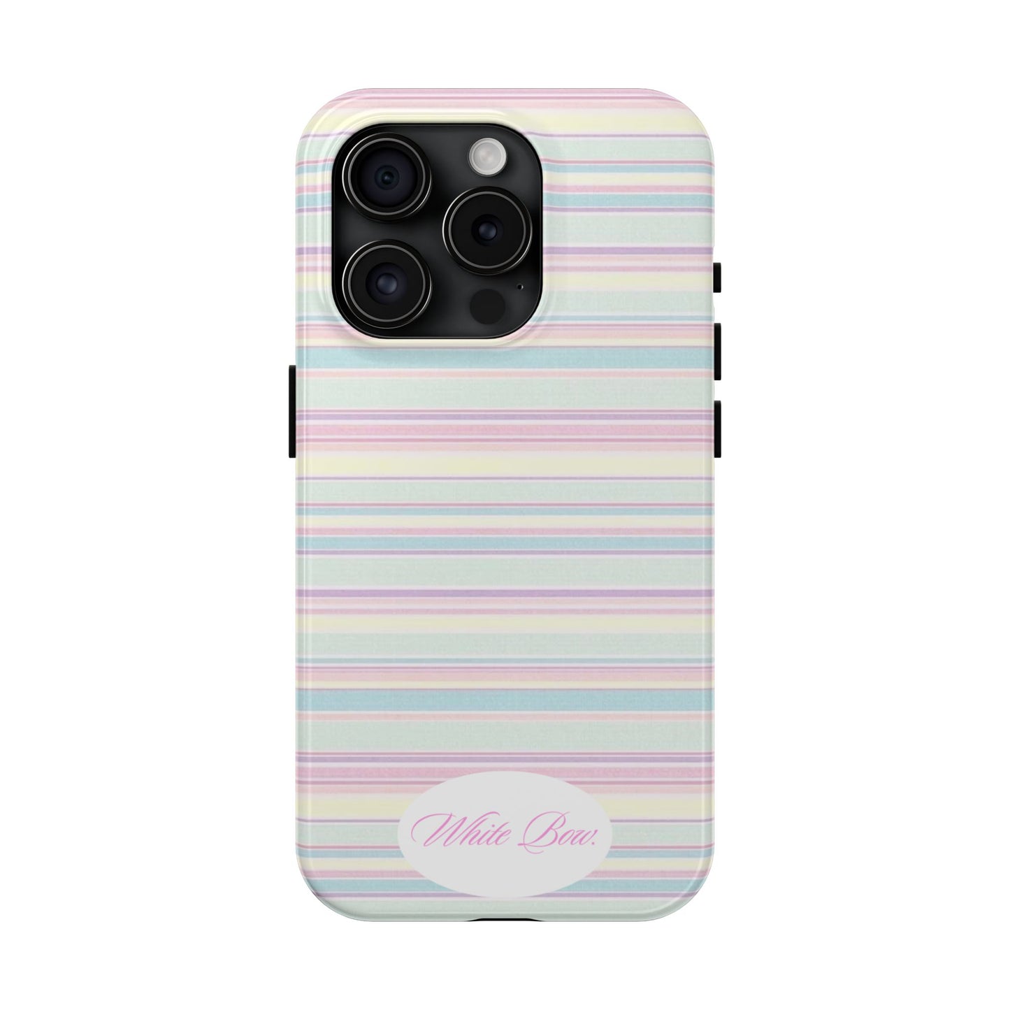 Signature White Bow Case