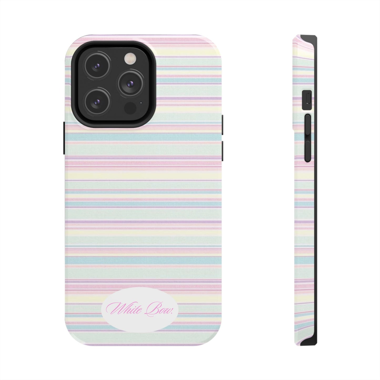 Signature White Bow Case