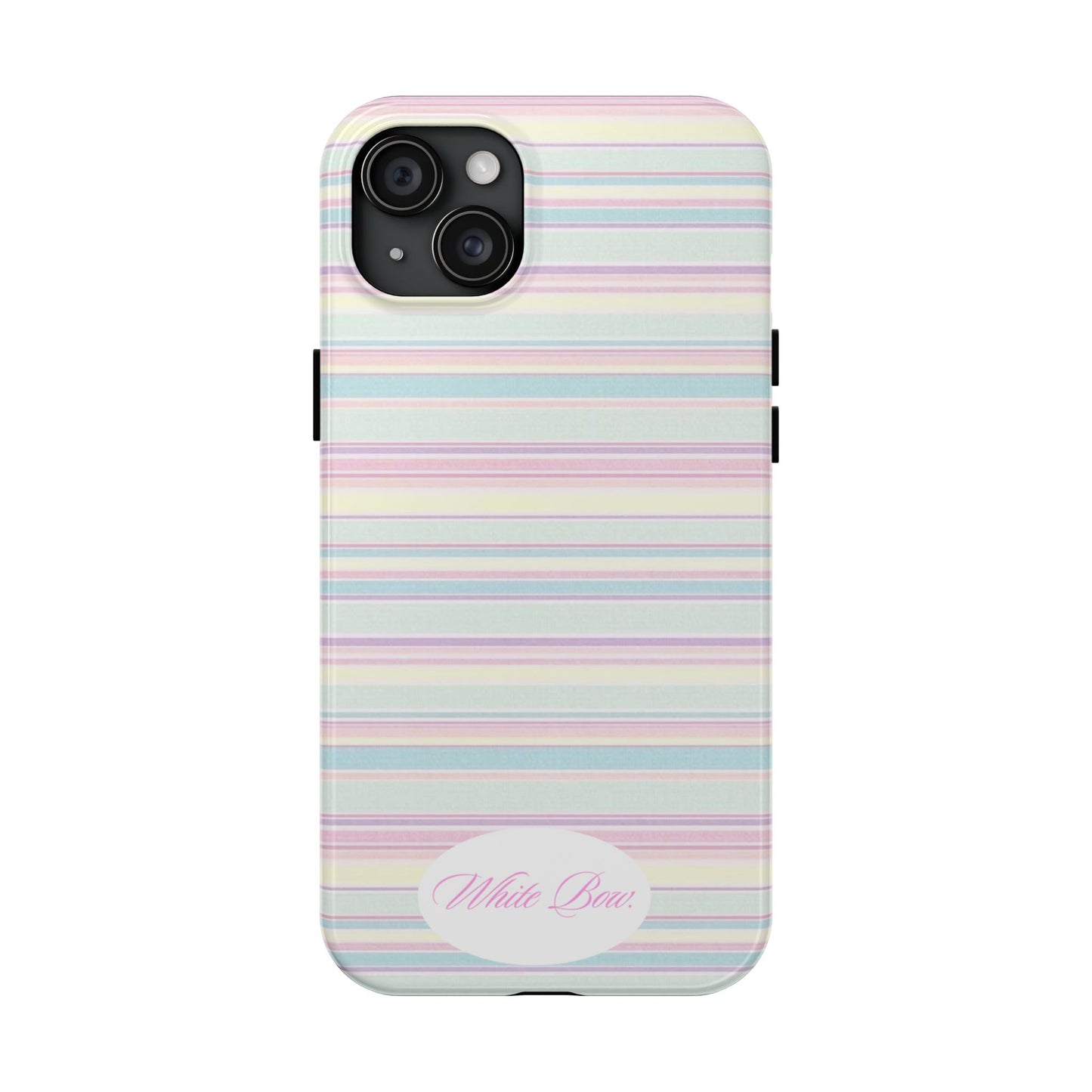 Signature White Bow Case