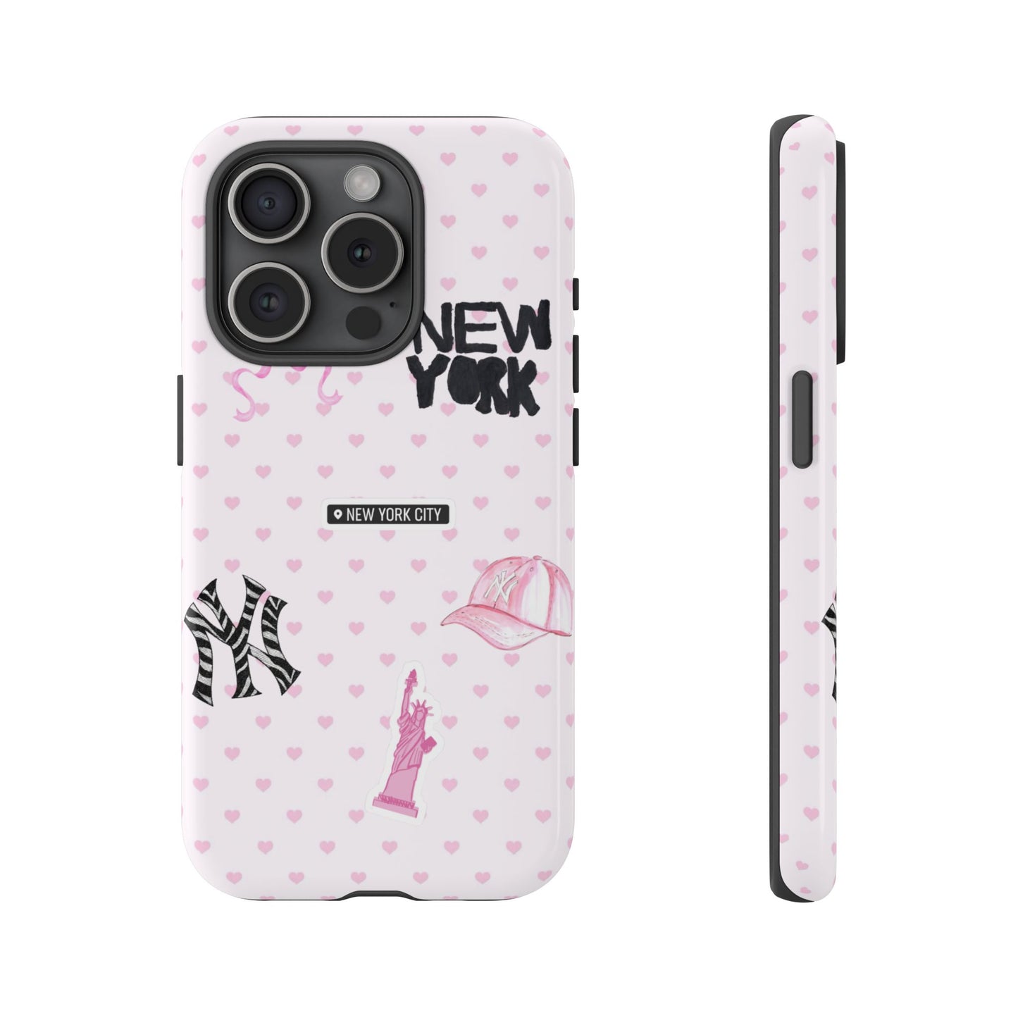 Pink NY Heart Case