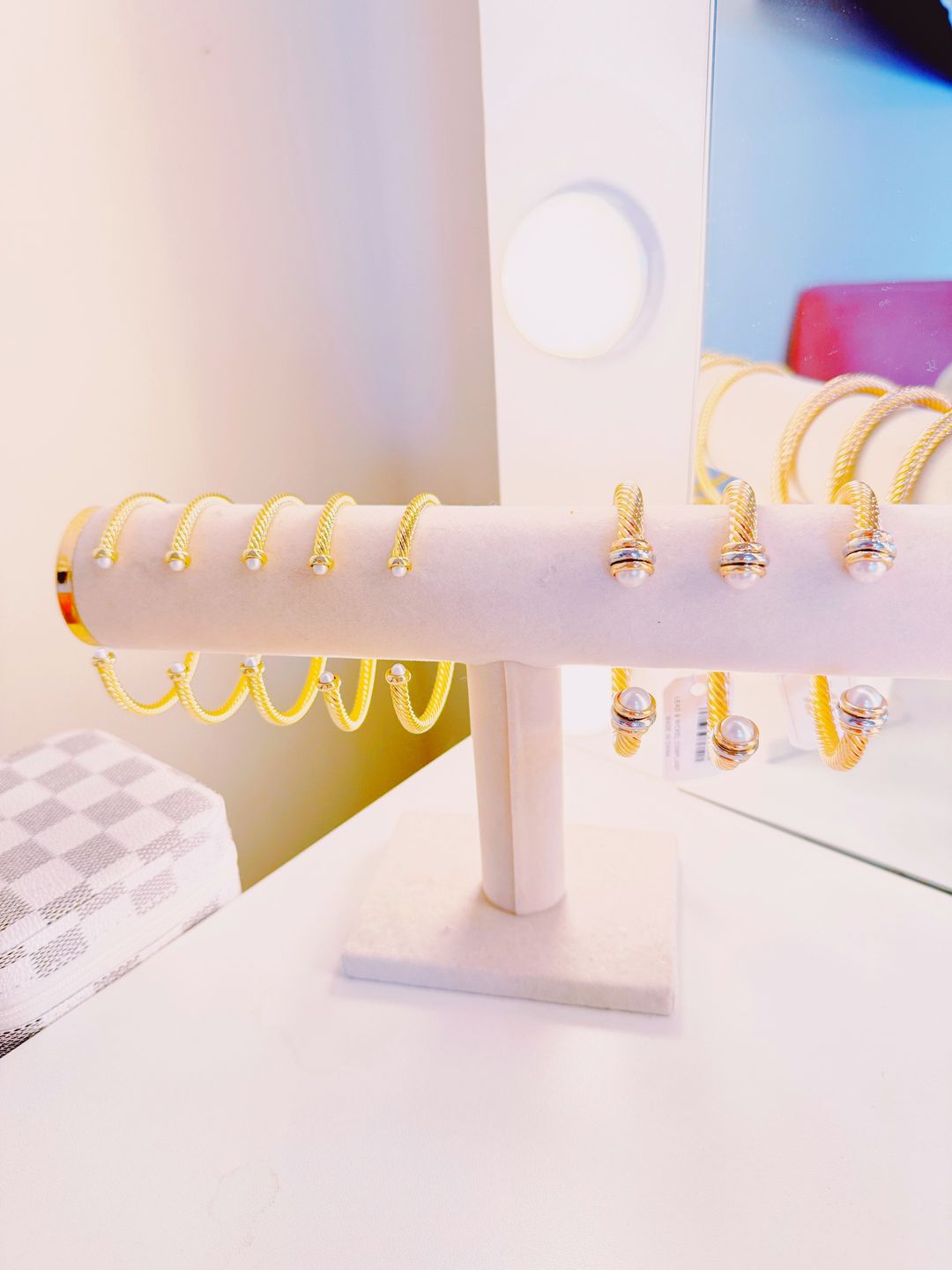 Thin Classic Cable Bracelet