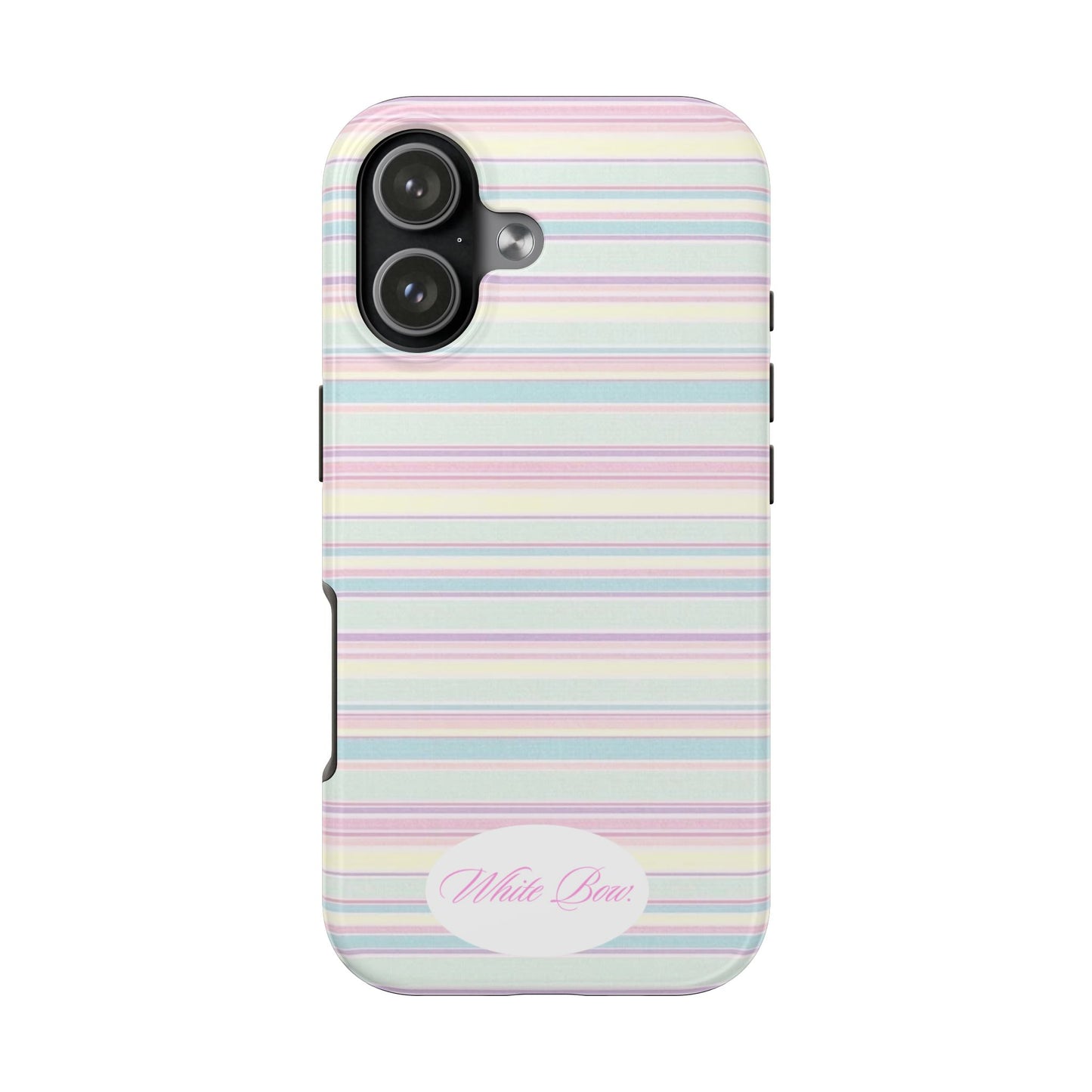 Signature White Bow Case