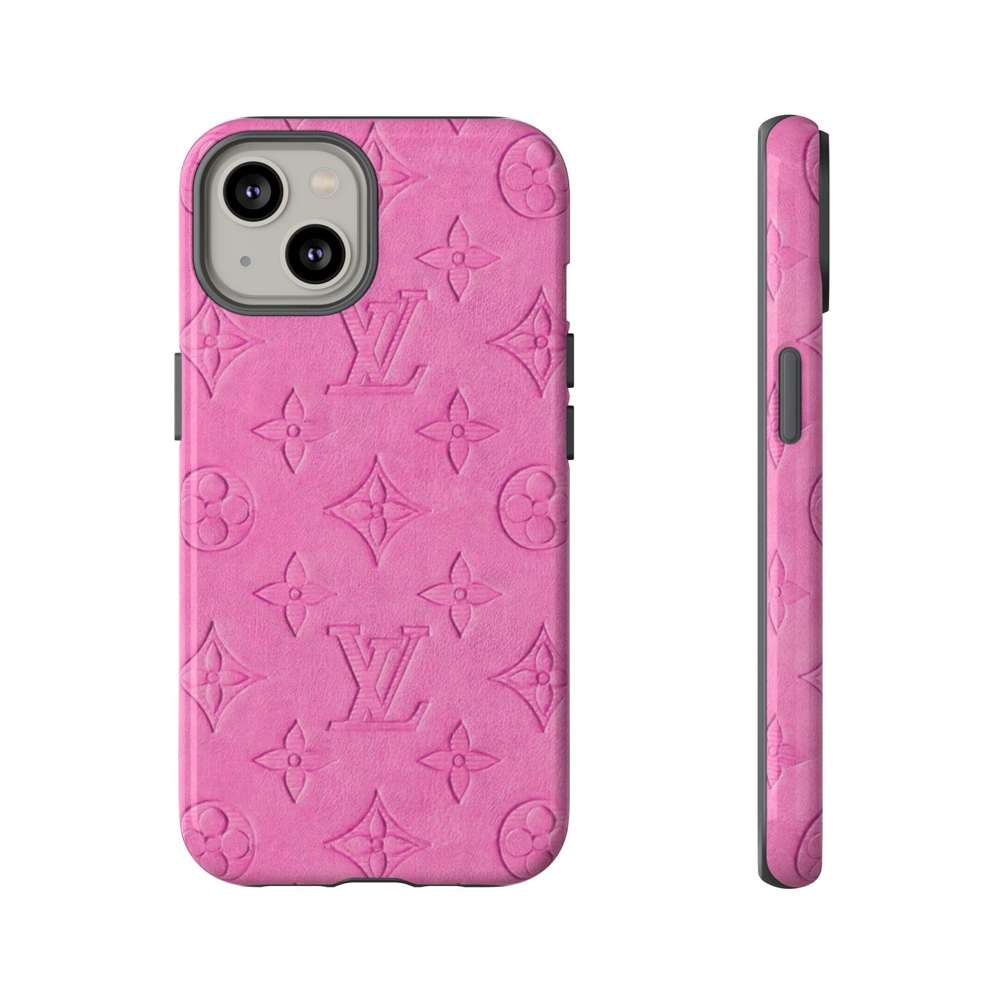 PINK MONOGRAM CASE