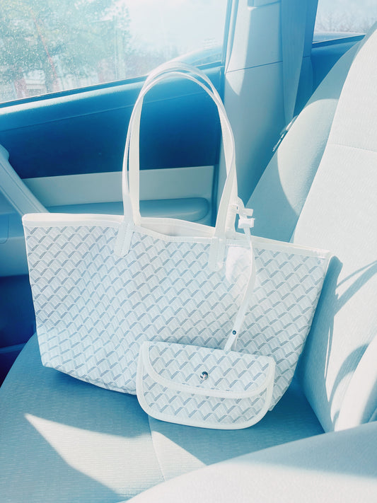 White Tote Bag