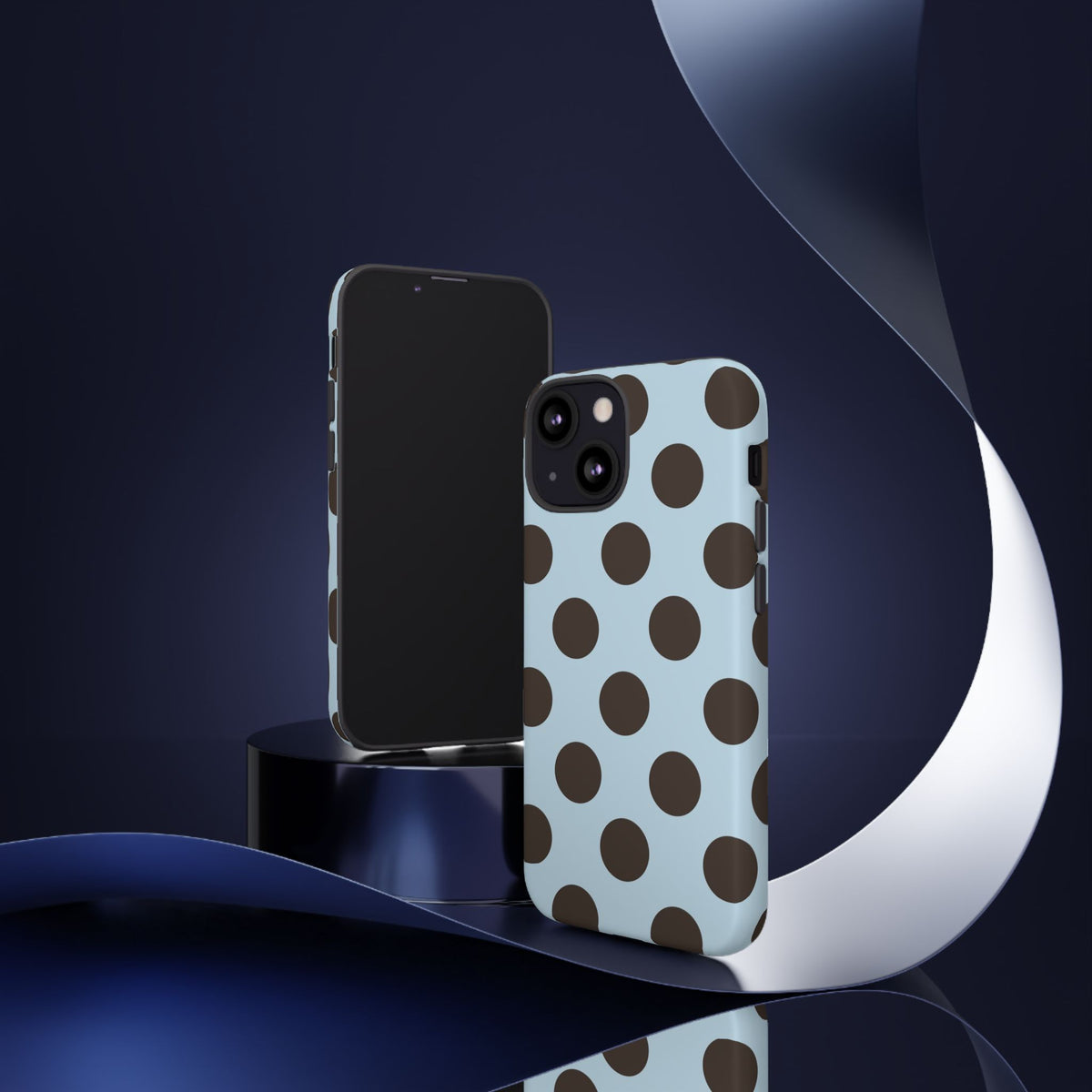 Brown Polka Dot Case