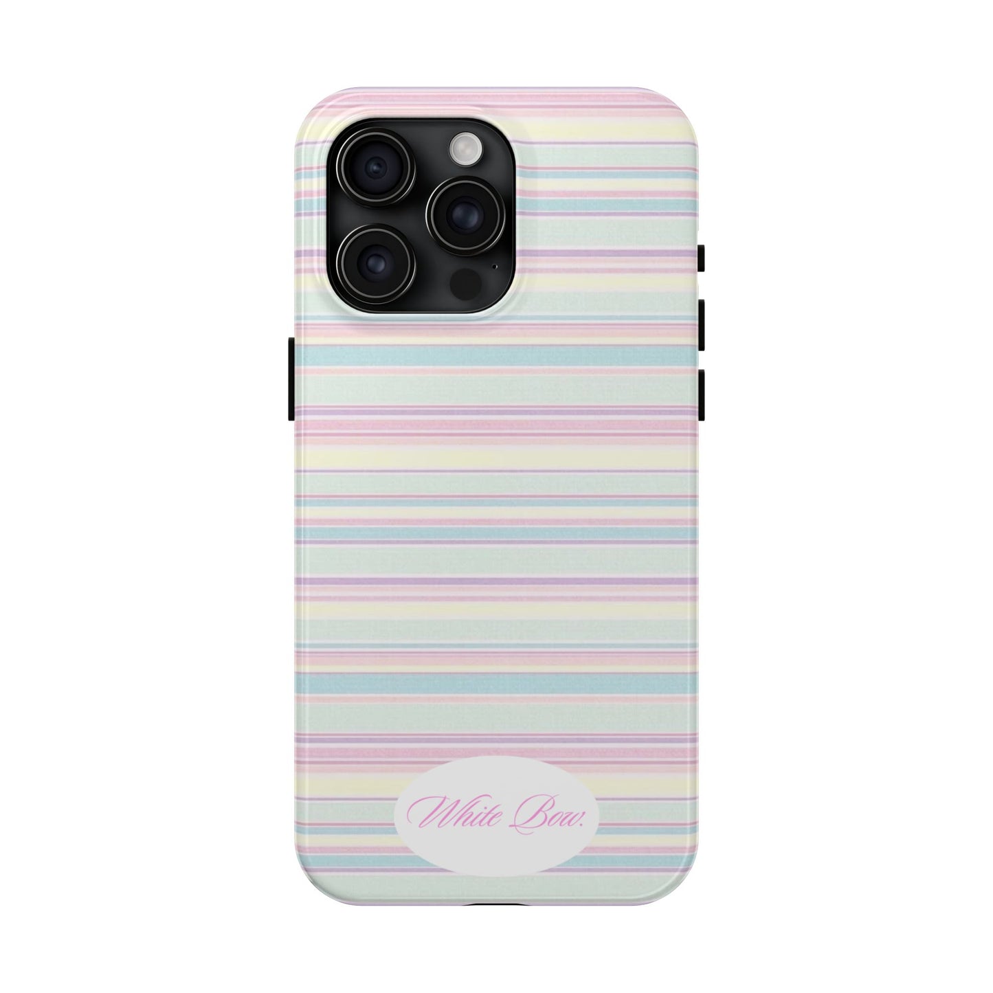 Signature White Bow Case