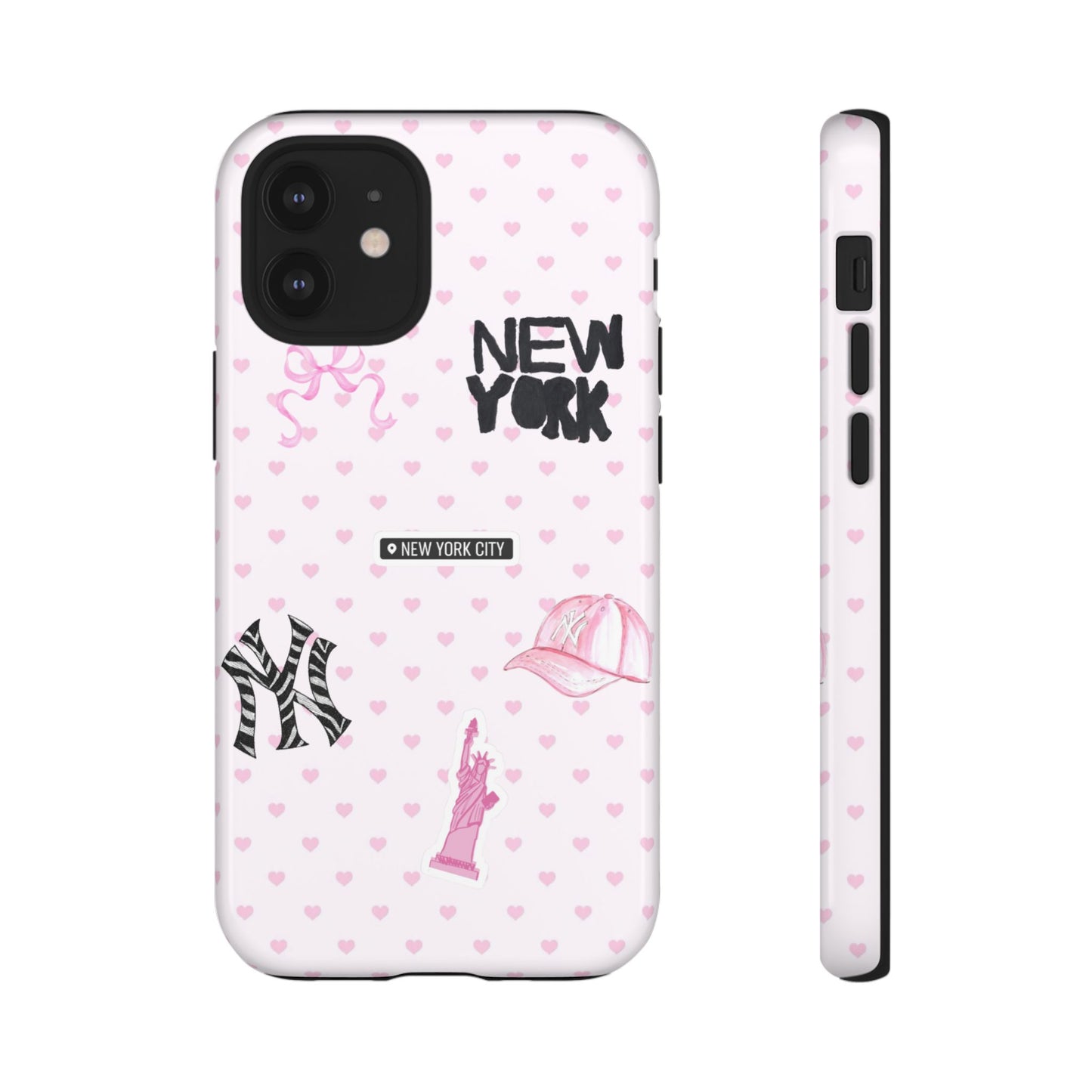 Pink NY Heart Case
