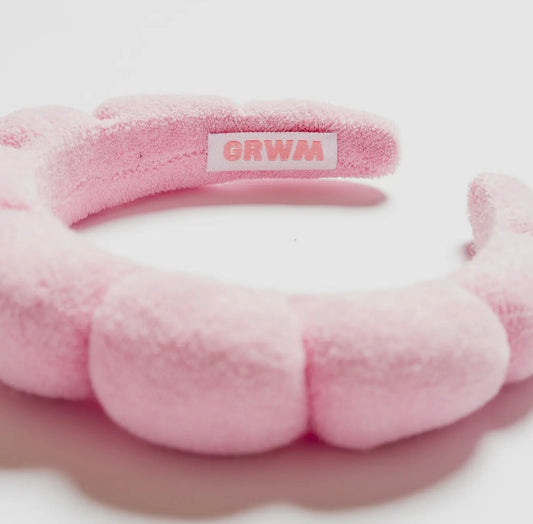 GRWM Pink Bubble Headband