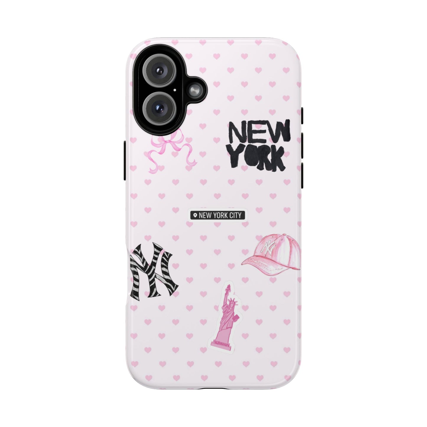 Pink NY Heart Case