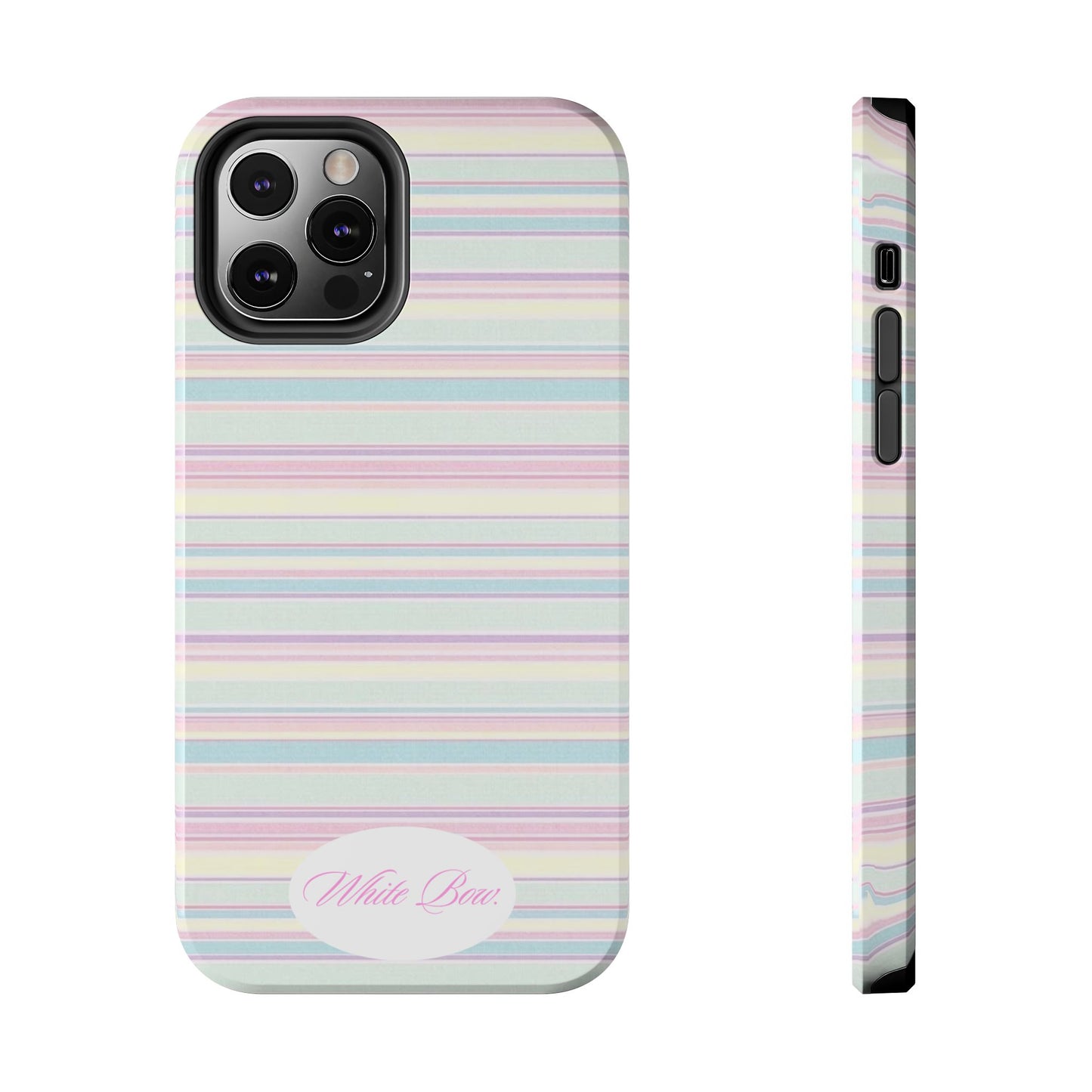 Signature White Bow Case