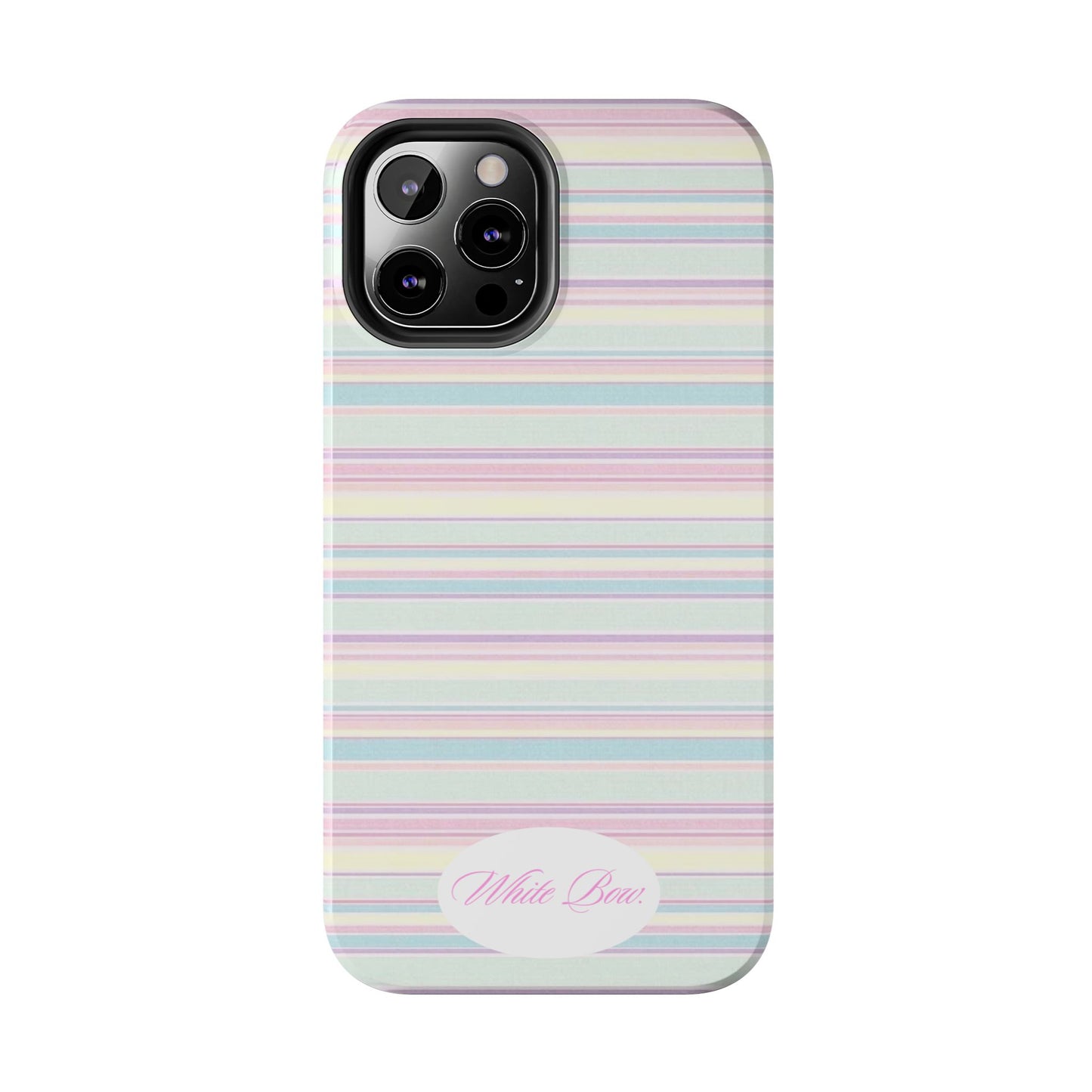 Signature White Bow Case