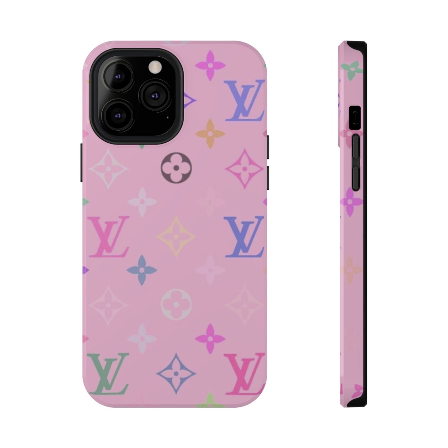 Pink Monogram - Impact-Resistant Case