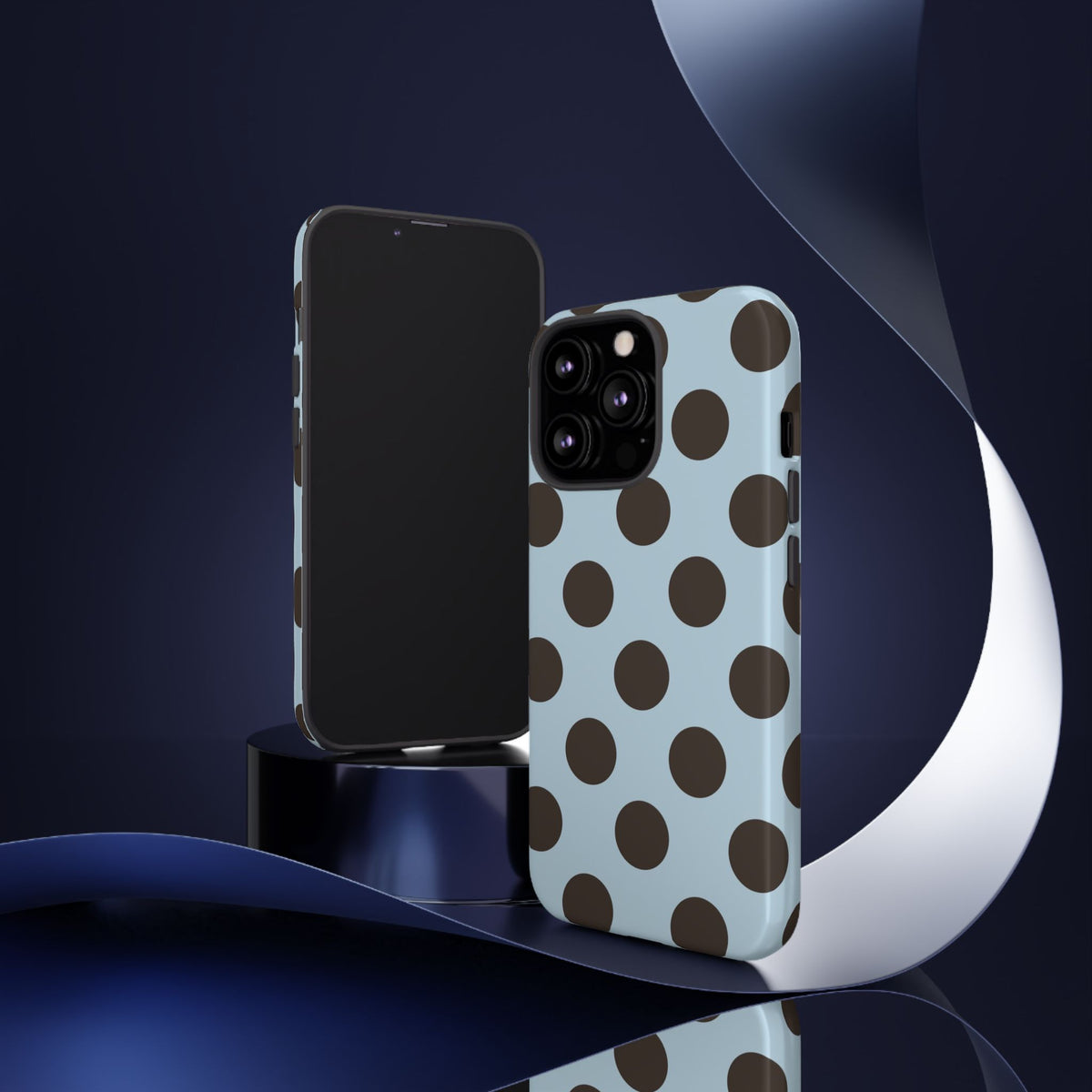 Brown Polka Dot Case