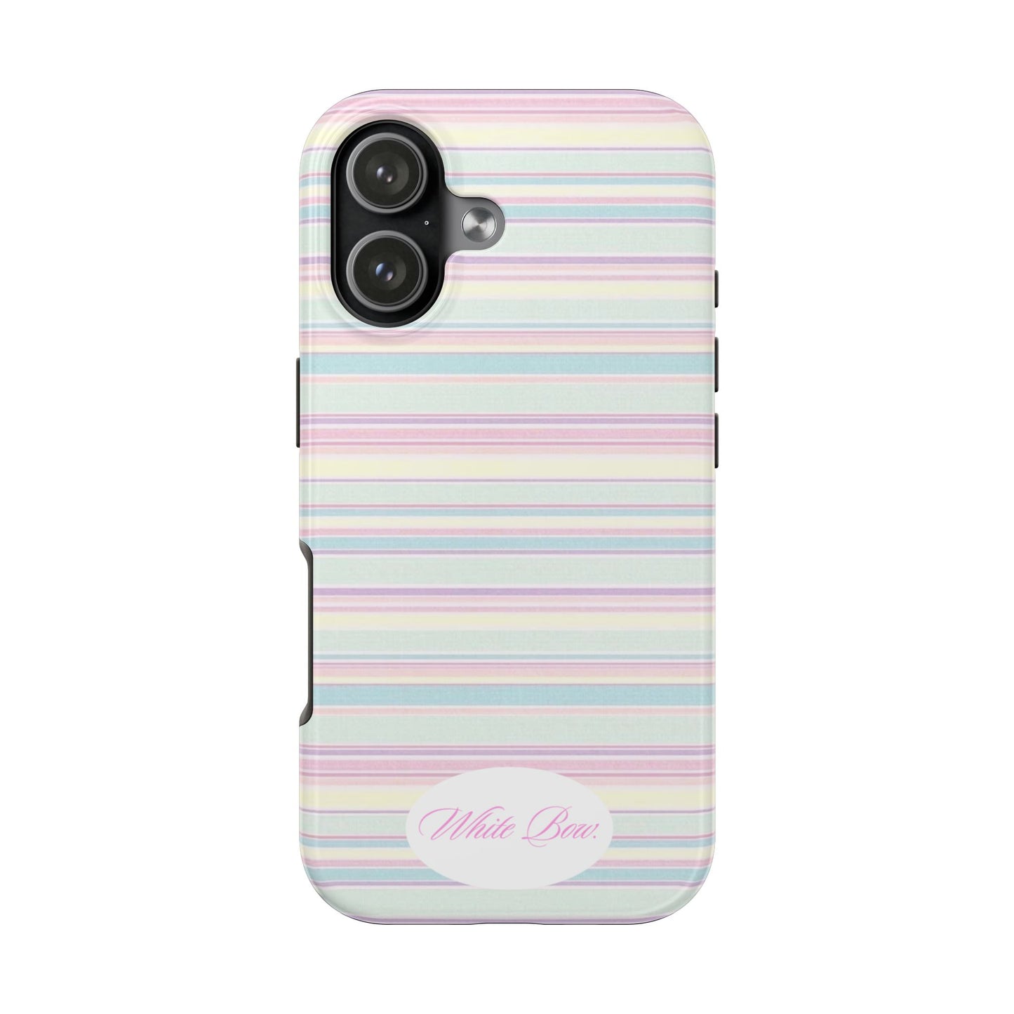 Signature White Bow Case
