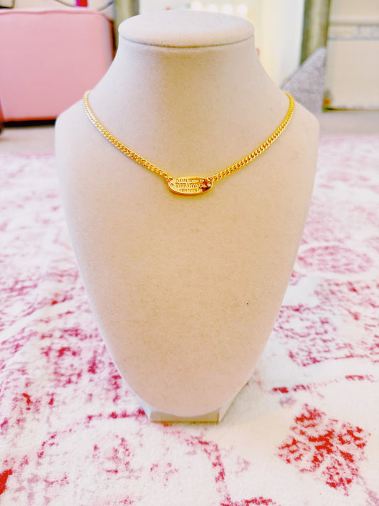 The Teagan Gold Pendant