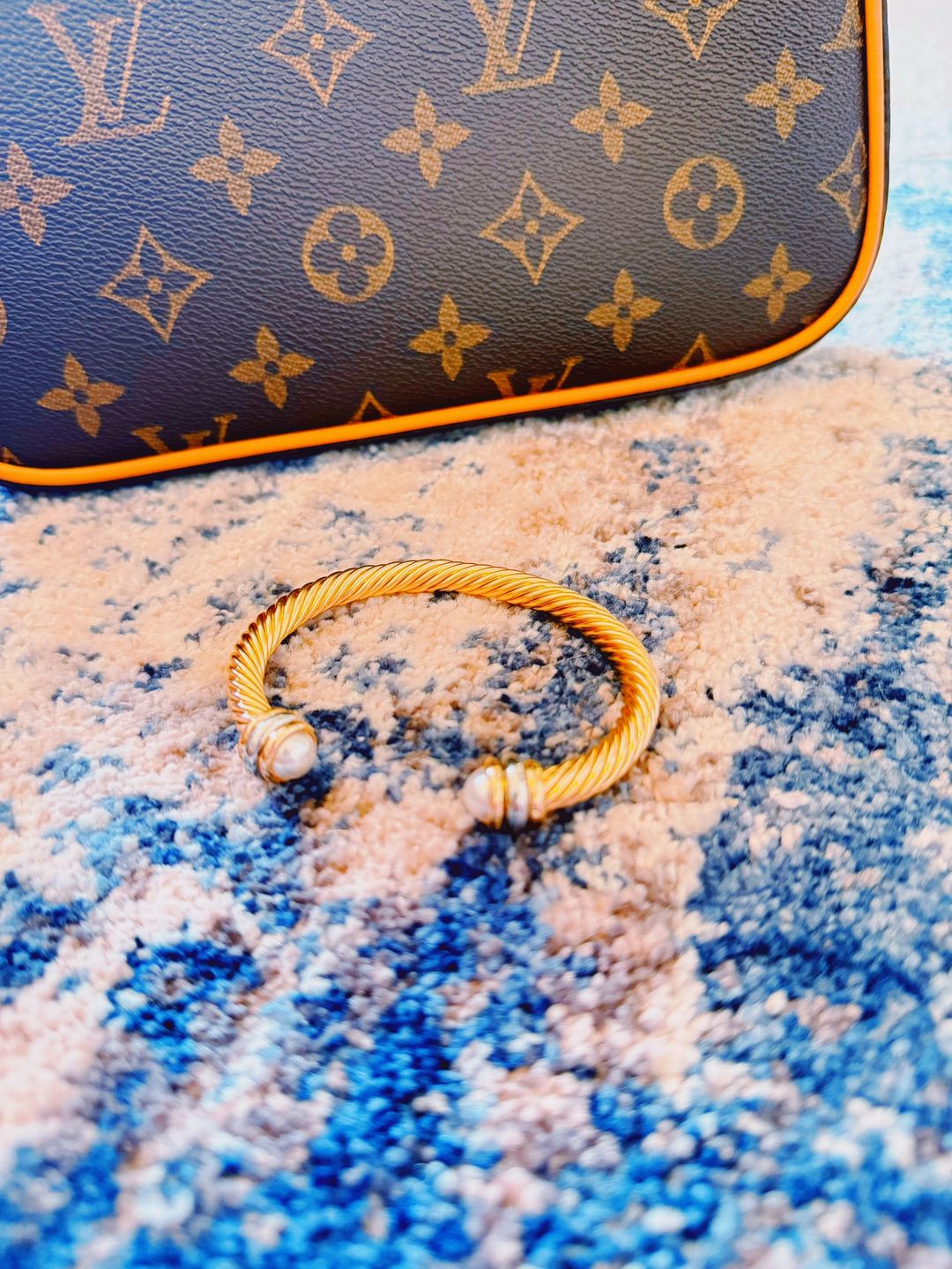 Signature Gold Cable Bracelet