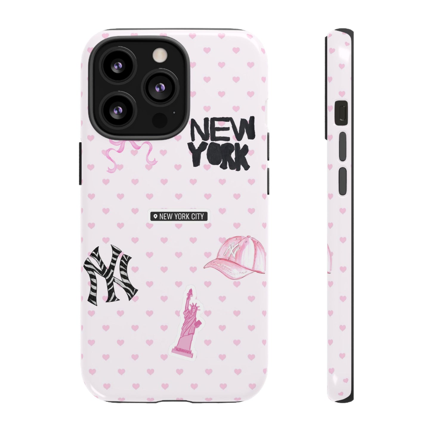 Pink NY Heart Case